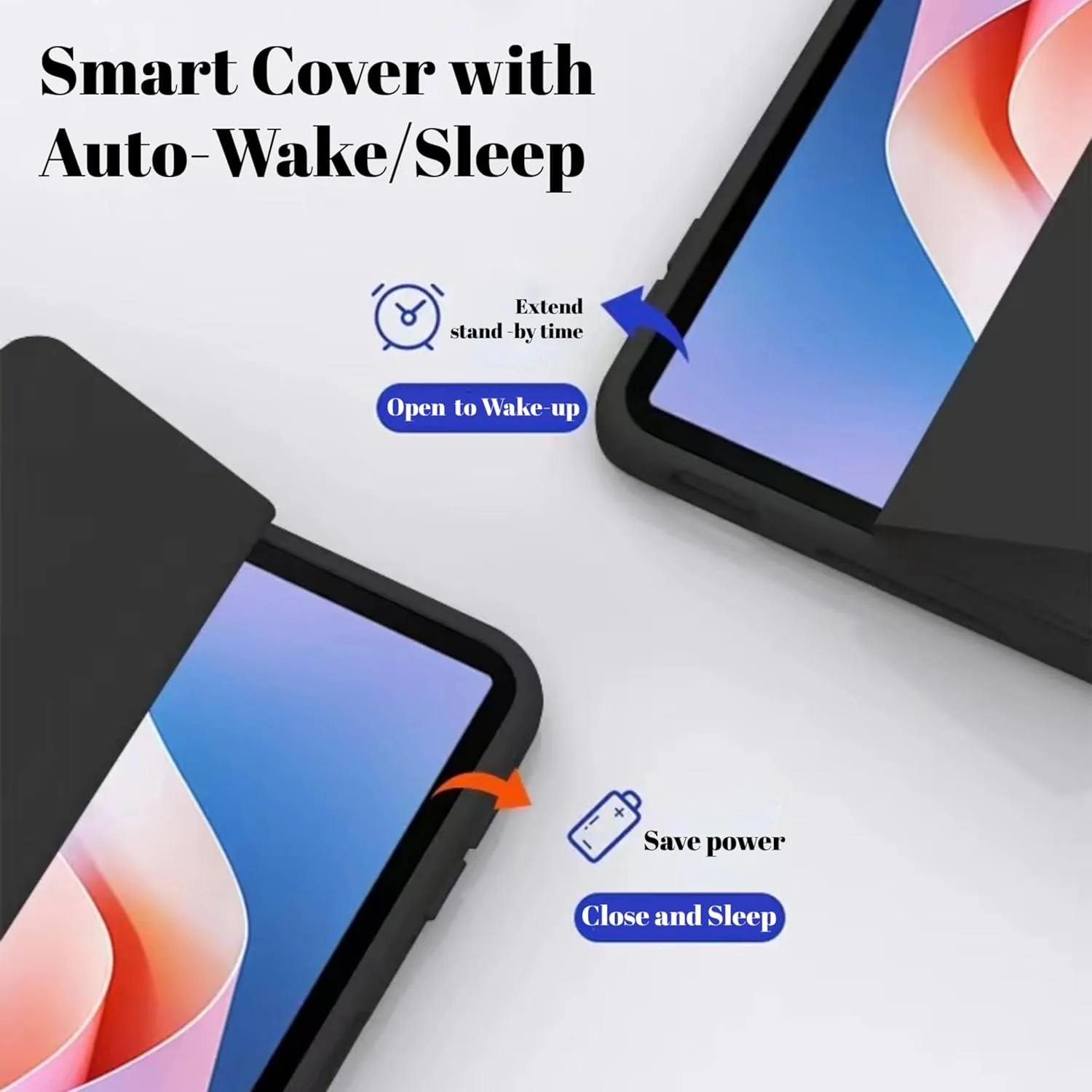 کیف محافظ تبلت هوآوی Matepad 11.5s" 2024 مدل تاشو باریک ضد ضربه با روکش لانه زنبوری TPU و قابلیت بیدار شدن/به خواب رفتن خودکار (مشکی) کیف محافظ تبلت هوآوی Matepad 11.5s" 2024 مدل تاشو باریک ضد ضربه با روکش لانه زنبوری TPU و قابلیت بیدار شدن/به خواب رفتن خودکار (مشکی)