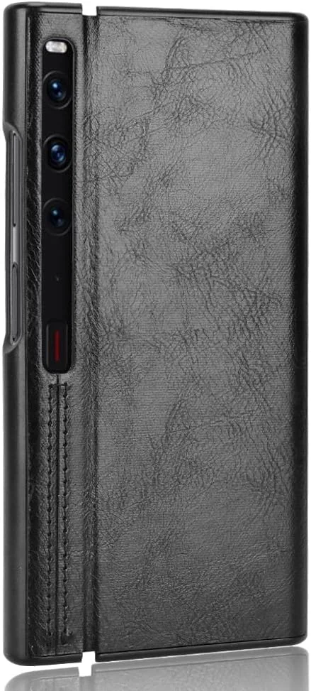 قاب گوشی COQUE برای Huawei Mate Xs 2، قاب گوشی با طرح گاو Huawei Mate Xs 2 (مشکی)