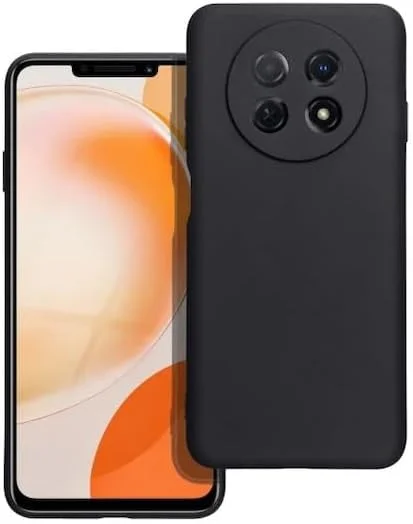 کاور سیلیکونی TPU مشکی مات نرم برای هوآوی نوا 12i، انعطاف پذیر، محافظت کامل از دوربین، کاور ضربه گیر ضد ضربه