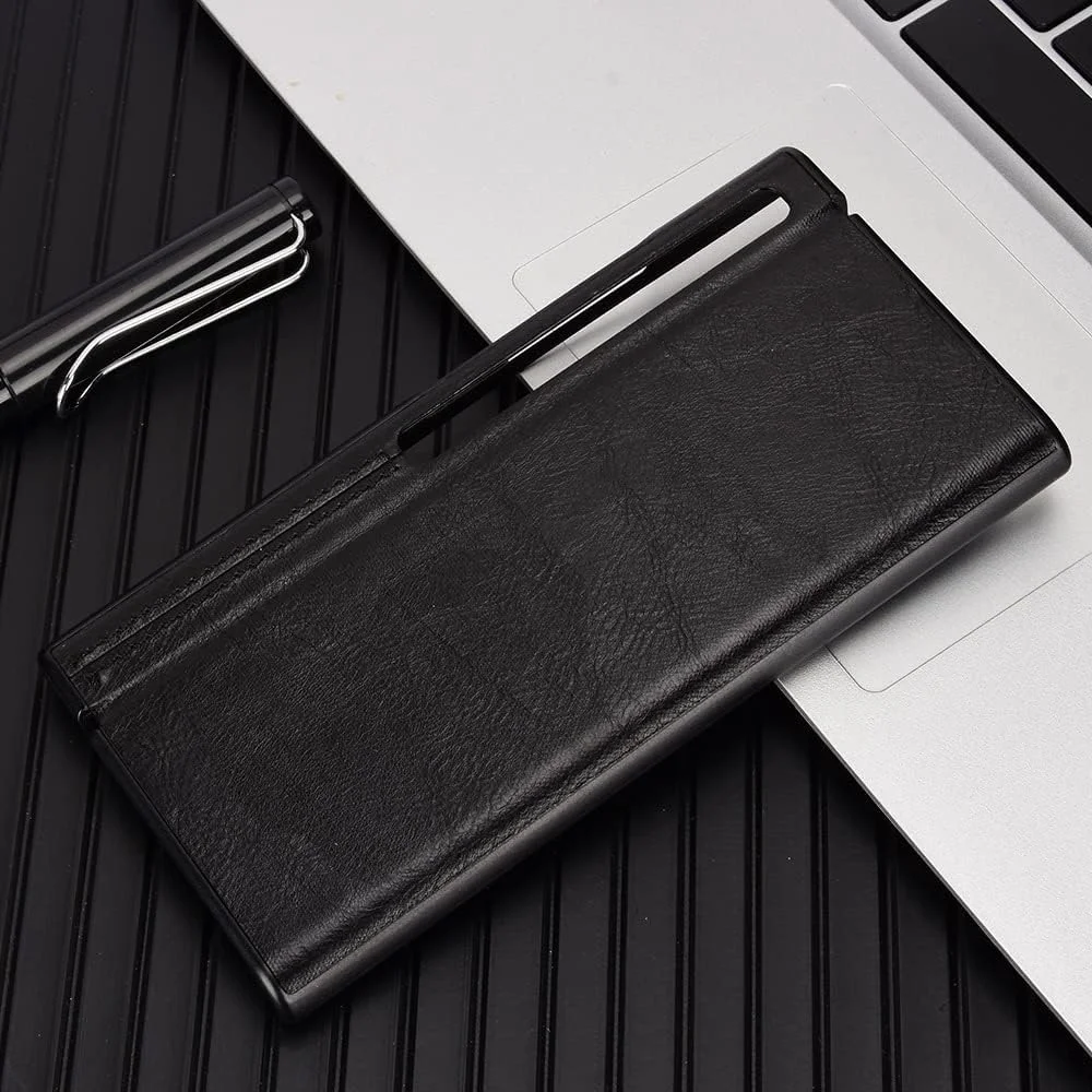 قاب گوشی COQUE برای Huawei Mate Xs 2، قاب گوشی با طرح گاو Huawei Mate Xs 2 (مشکی)