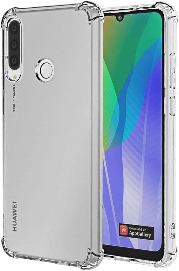 کاور محافظ گوشی هواوی Y6p 2020، ضربه گیر سیلیکونی نرم با بالشتک هوا، ضد خش، محافظ گوشه ها