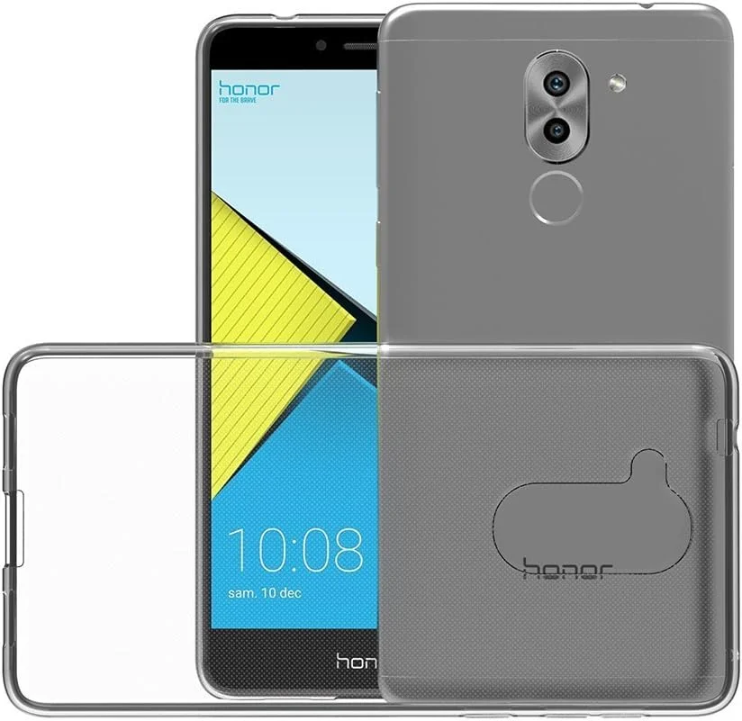 کاور محافظ گوشی مای جین مناسب برای گوشی های آنر 6X / هواوی GR5 2017 / میت 9 لایت (5.5 اینچ) ، ژله ای TPU نرم، بامپر و پشت کاور شفاف کاور محافظ گوشی مای جین مناسب برای گوشی های آنر 6X / هواوی GR5 2017 / میت 9 لایت (5.5 اینچ) ، ژله ای TPU نرم، بامپر و پشت کاور شفاف