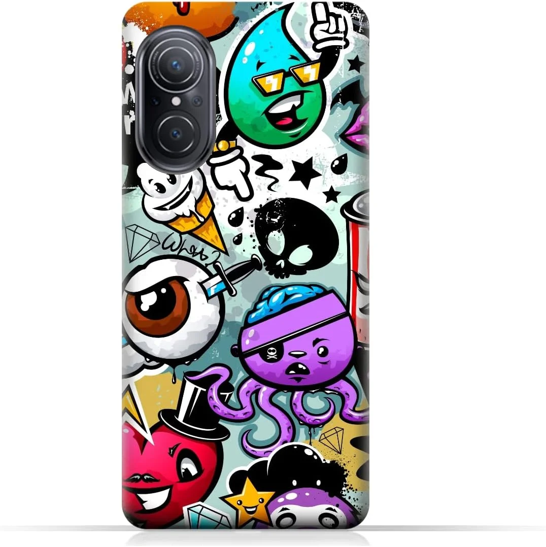 کاور محافظ گوشی هوآوی نوا 9 SE طرح شخصیت های فانتزی برند AMC Design