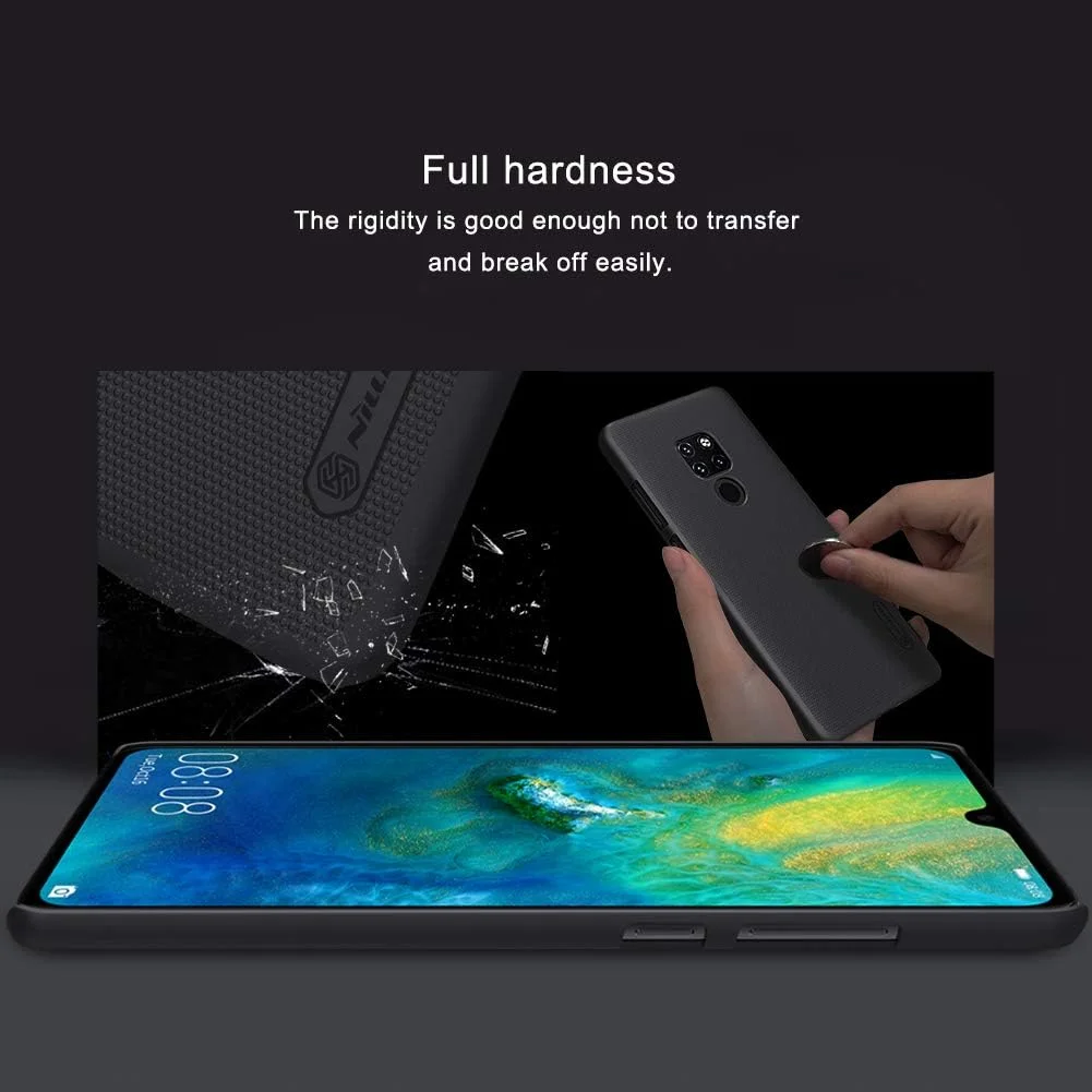 قاب محافظ نیلکین Super Frosted Shield سازگار با هوآوی میت 20 (طلایی، با پایه، مات، پلاستیکی) قاب محافظ نیلکین Super Frosted Shield سازگار با هوآوی میت 20 (طلایی، با پایه، مات، پلاستیکی)