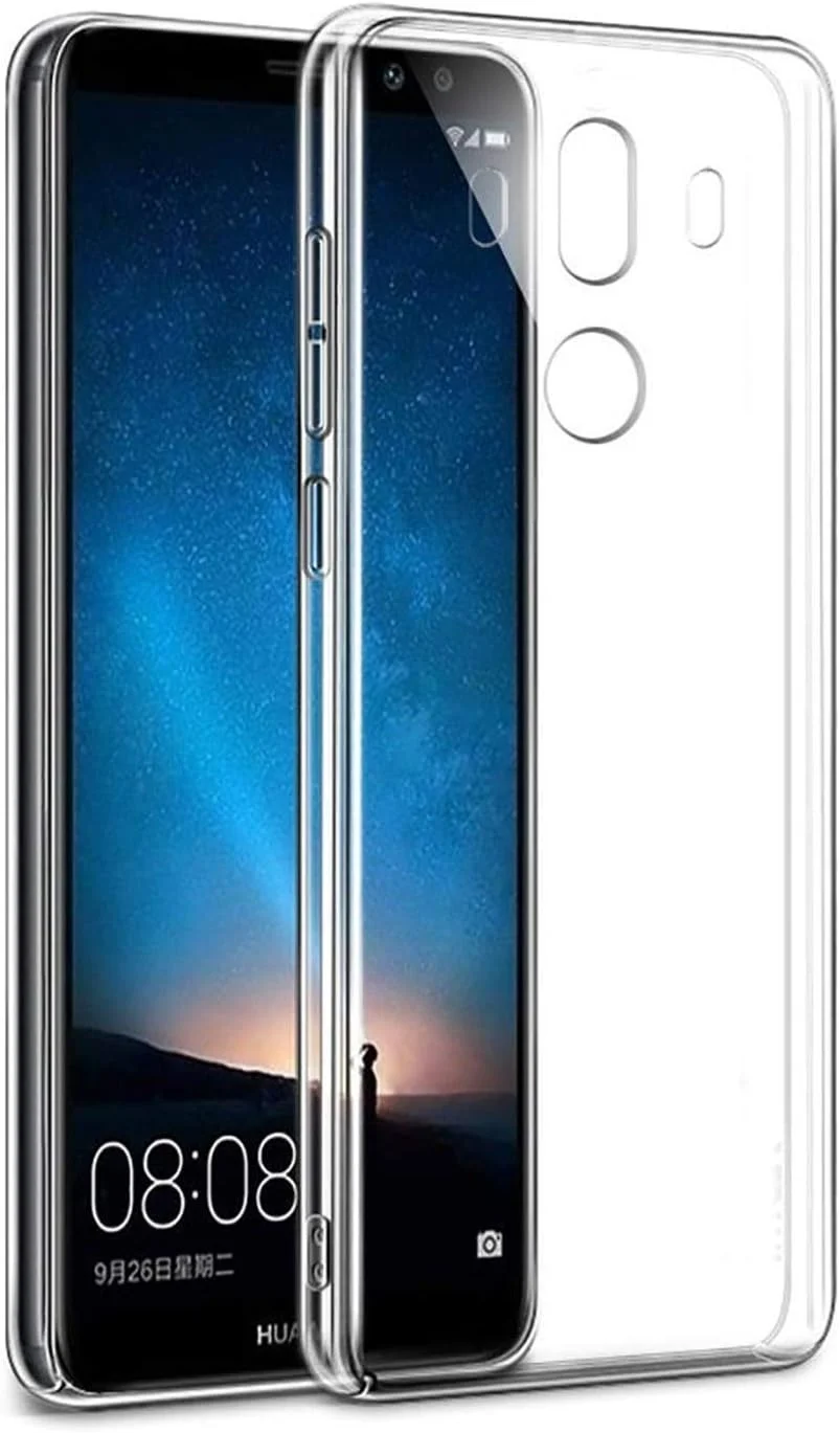 قاب گوشی موبایل برای هوآوی میت 10 پرو، کاور گوشی موبایل برای میت 10 پرو، سیلیکونی شفاف و نازک
