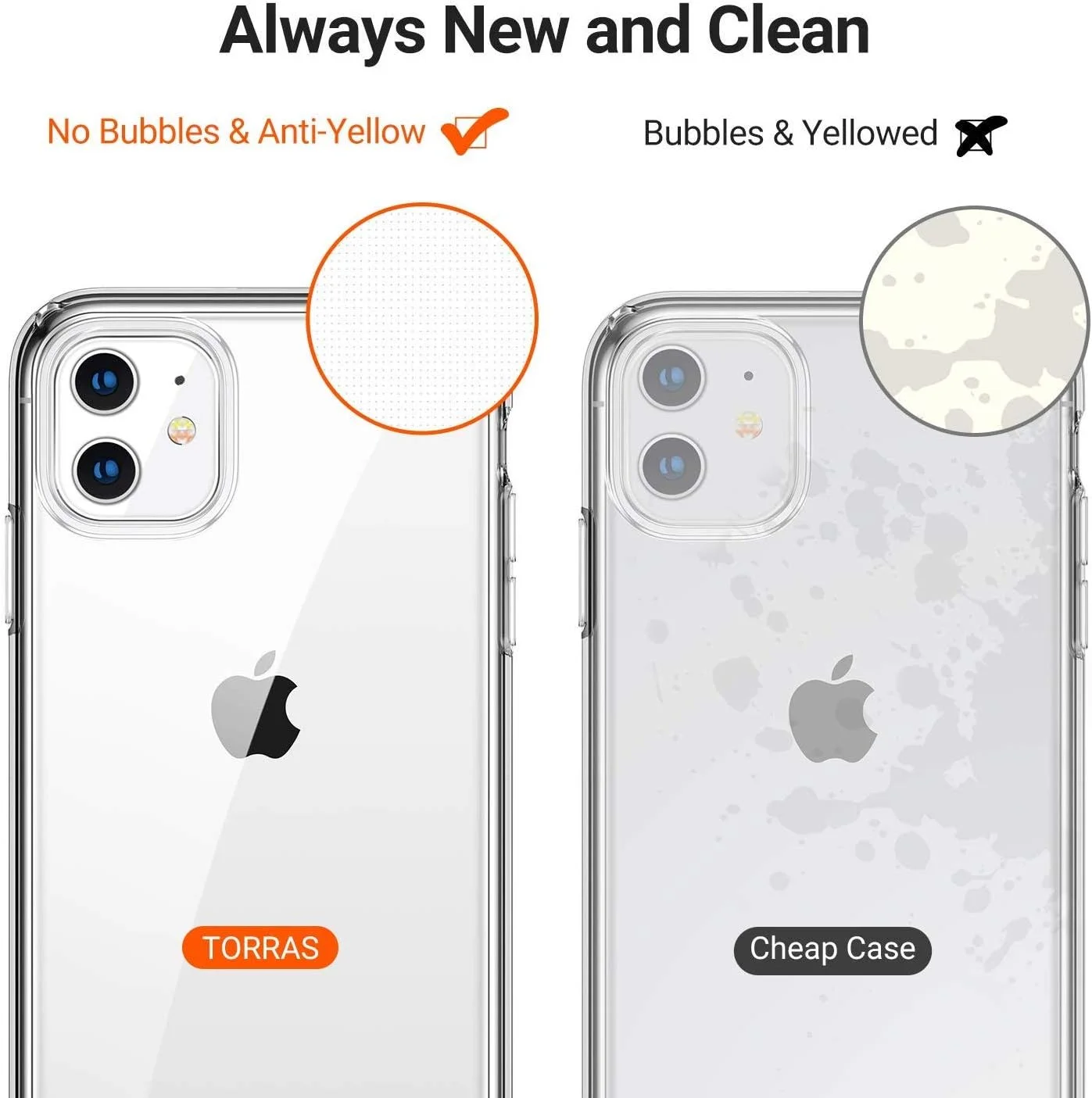 کاور شفاف گوشی آیفون 11 مدل گلف پریمیوم - محافظ فوق باریک کاور شفاف گوشی آیفون 11 مدل گلف پریمیوم - محافظ فوق باریک