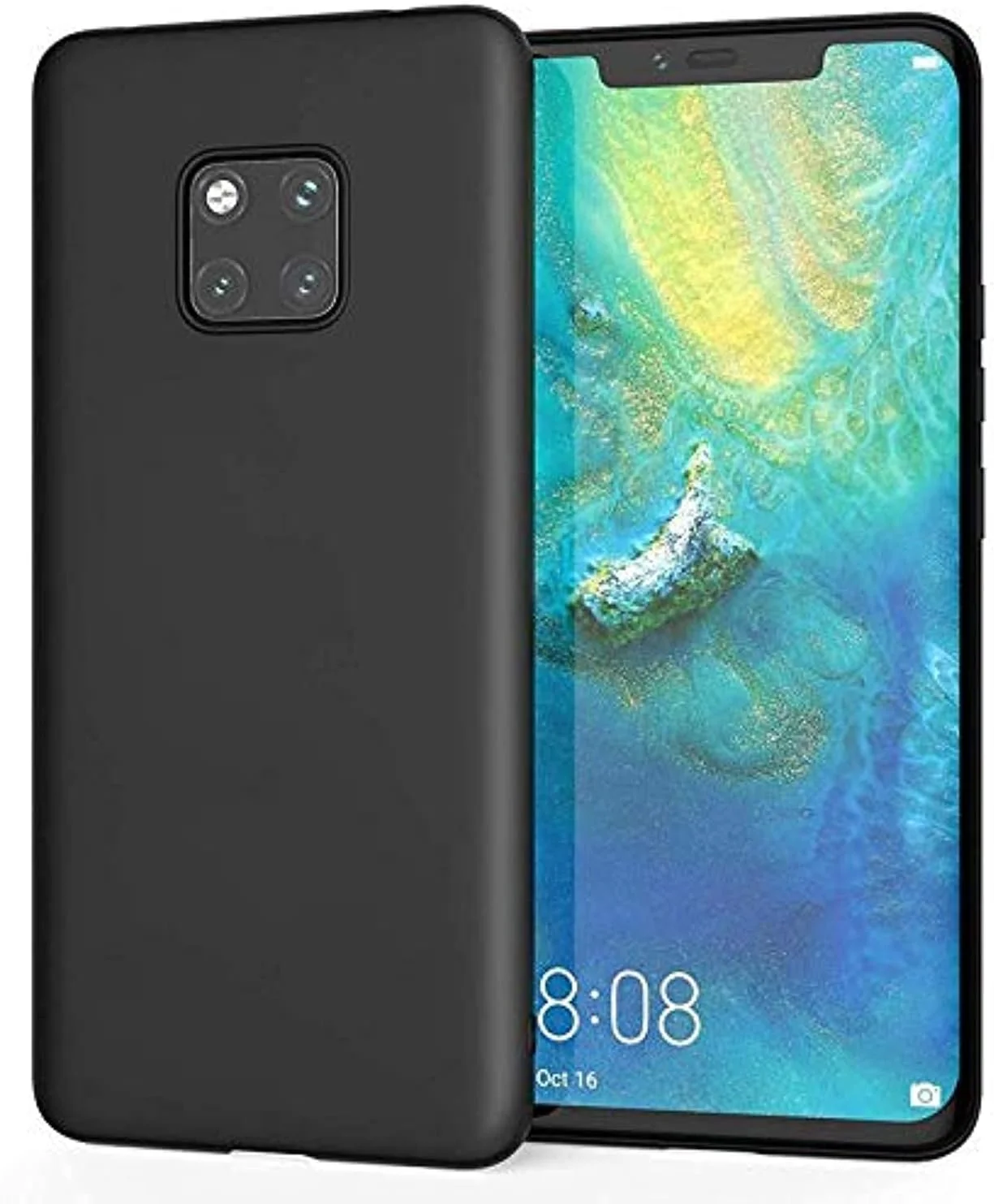 کاور محافظ سیلیکونی نازک و نرم TPU مشکی Muzz برای گوشی هوآوی میت 20 پرو (6.39 اینچ)