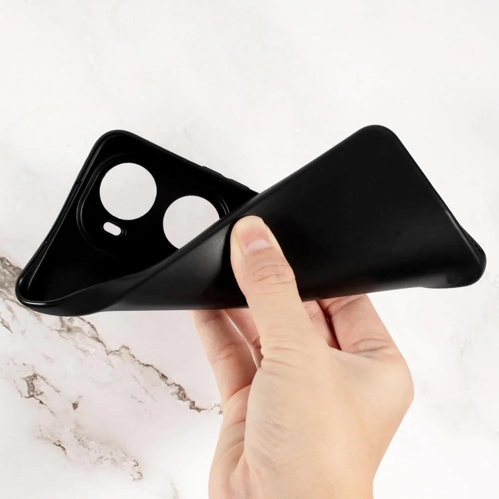 کاور محافظ نرم و انعطاف پذیر مشکی مات زوبی تک برای هوآوی نوا 12 SE، ساخته شده از سیلیکون TPU با روکش لاستیکی و محافظت کامل از دوربین و ضربه گیر برای هوآوی نوا 12 SE (مشکی)