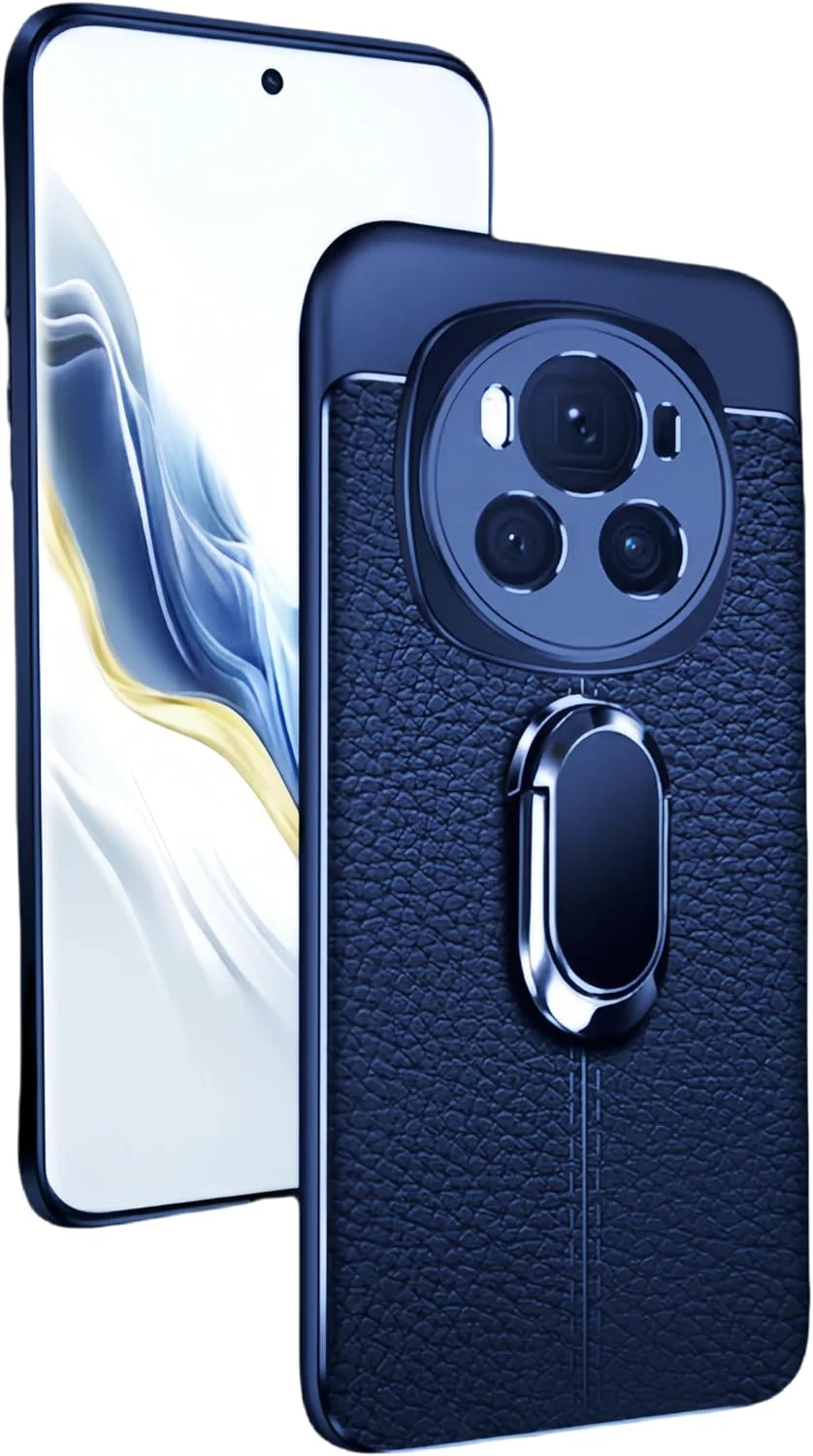 قاب محافظ گوشی آنر مجیک 6 پرو، سبک وزن، ضد ضربه و دارای استند (آبی)