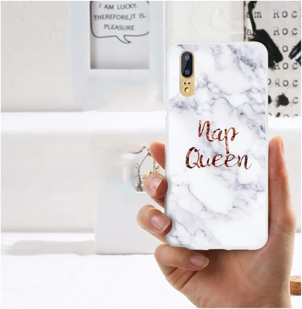 قاب گوشی هوآوی P20 طرح مرمر TPU نیمه شفاف مات قاب گوشی هوآوی P20 طرح مرمر TPU نیمه شفاف مات