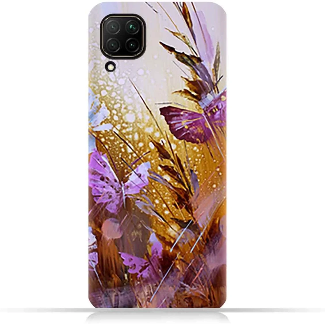 کاور سیلیکونی TPU گوشی هوآوی نوا 7i طرح پروانه و نقاشی رنگ روغن، AMC Design کاور سیلیکونی TPU گوشی هوآوی نوا 7i طرح پروانه و نقاشی رنگ روغن، AMC Design