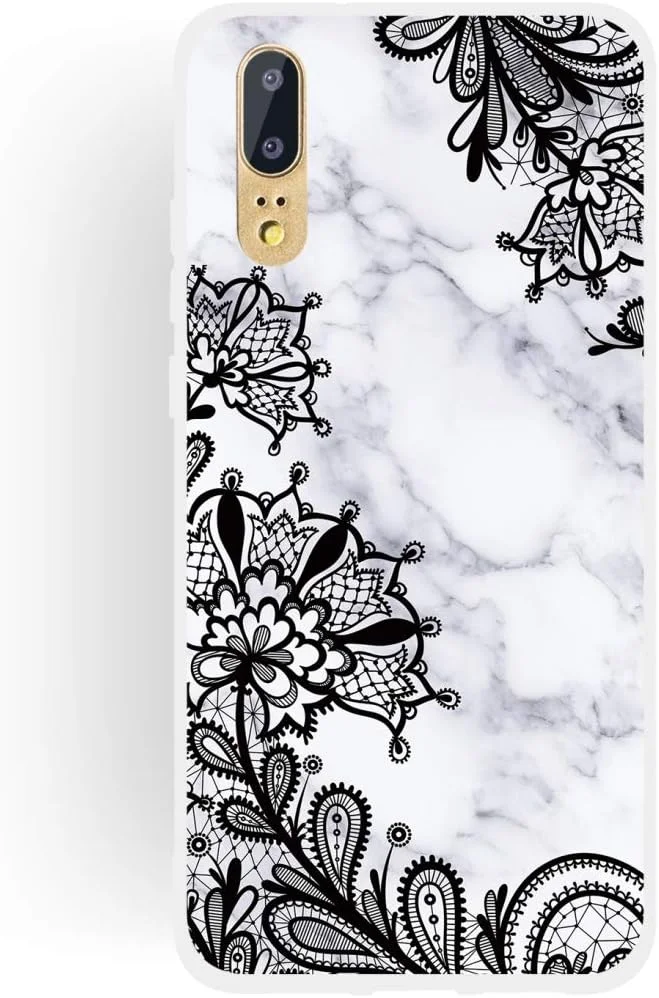 قاب گوشی موبایل هواوی P20، طرح گل توری، مات، نیمه شفاف، TPU طرح سنگ مرمر قاب گوشی موبایل هواوی P20، طرح گل توری، مات، نیمه شفاف، TPU طرح سنگ مرمر