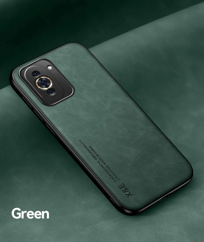 کاور ابریشمی Kepuch برای هوآوی نوا 10 - بامپر با صفحه فلزی داخلی برای هوآوی نوا 10 - سبز