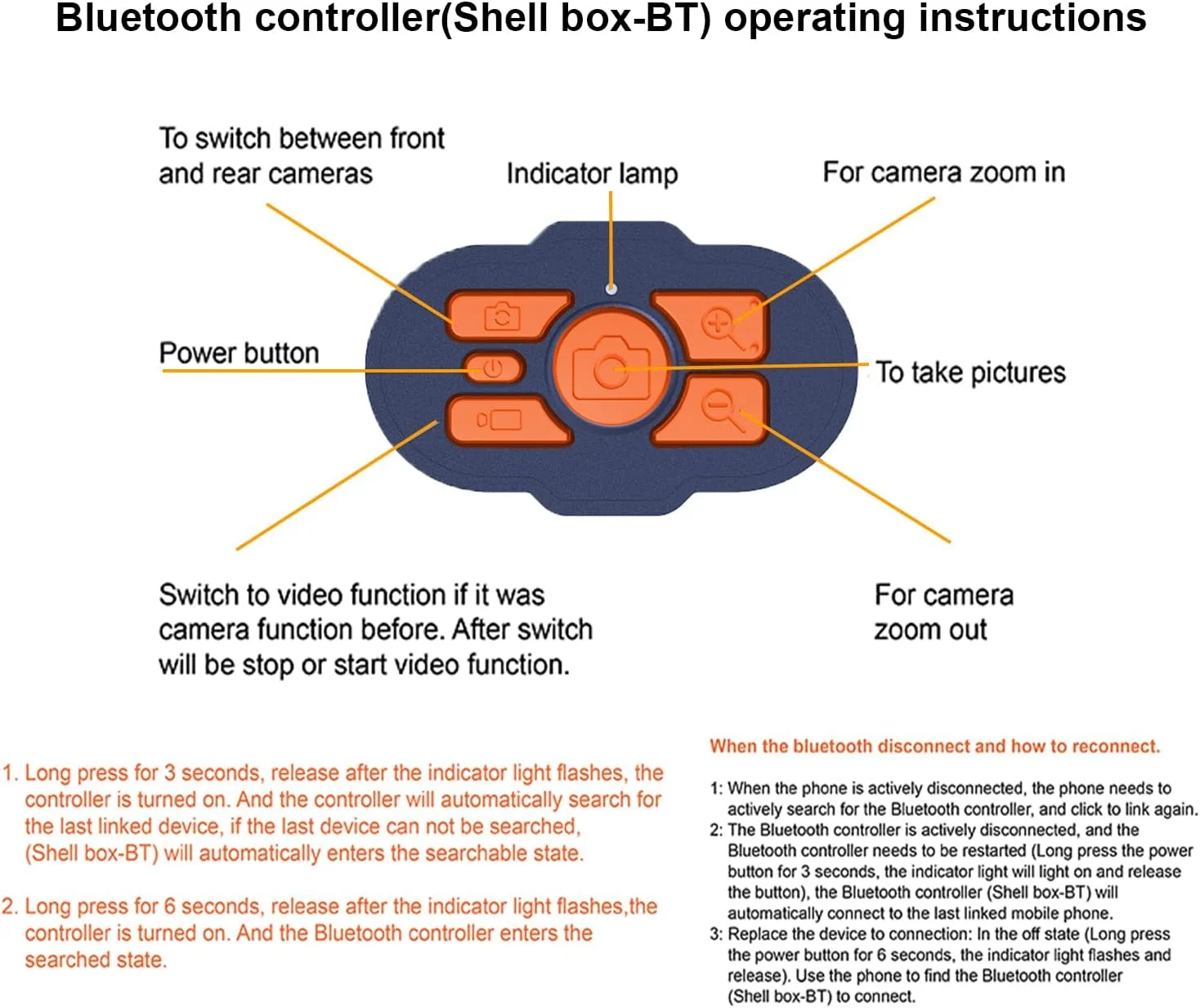 محفظه ضد آب نسل سوم اتصال بلوتوثی MRUOZRUI، مناسب برای غواصی، عکاسی و فیلمبرداری حرفه ای در زیر آب تا عمق 15 متر، قاب ضد آب گوشی برای آیفون/سامسونگ/مدل های مختلف محفظه ضد آب نسل سوم اتصال بلوتوثی MRUOZRUI، مناسب برای غواصی، عکاسی و فیلمبرداری حرفه ای در زیر آب تا عمق 15 متر، قاب ضد آب گوشی برای آیفون/سامسونگ/مدل های مختلف