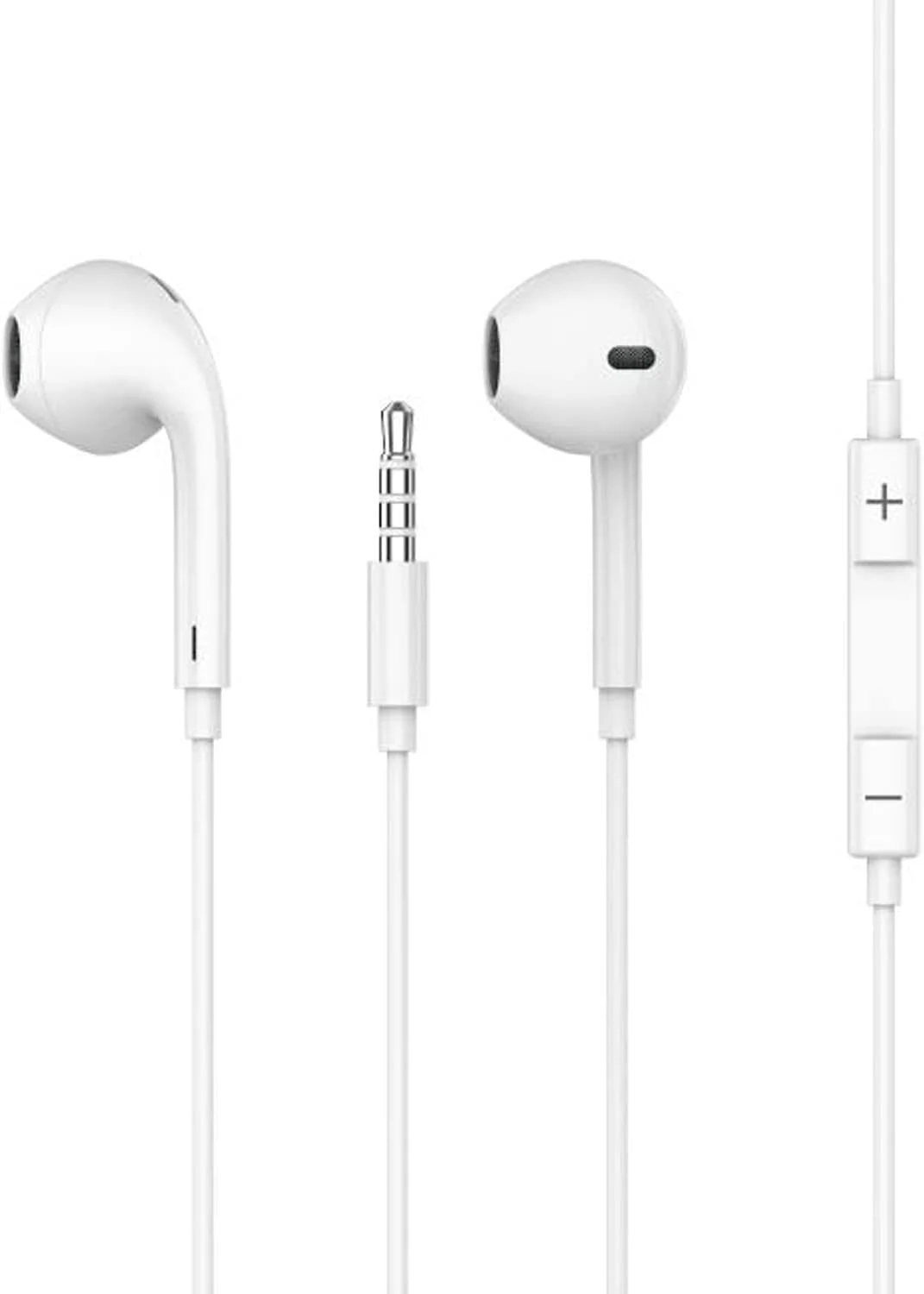 هدفون استریو آبی Porodo با رابط AUX 3.5 میلی متری، سرگوشی سیلیکونی نرم، کابل بدون گره 1.2 متری، جنس ABC، سازگار با آیپد/تلفن های هوشمند/هدفون/تبلت/بلندگو