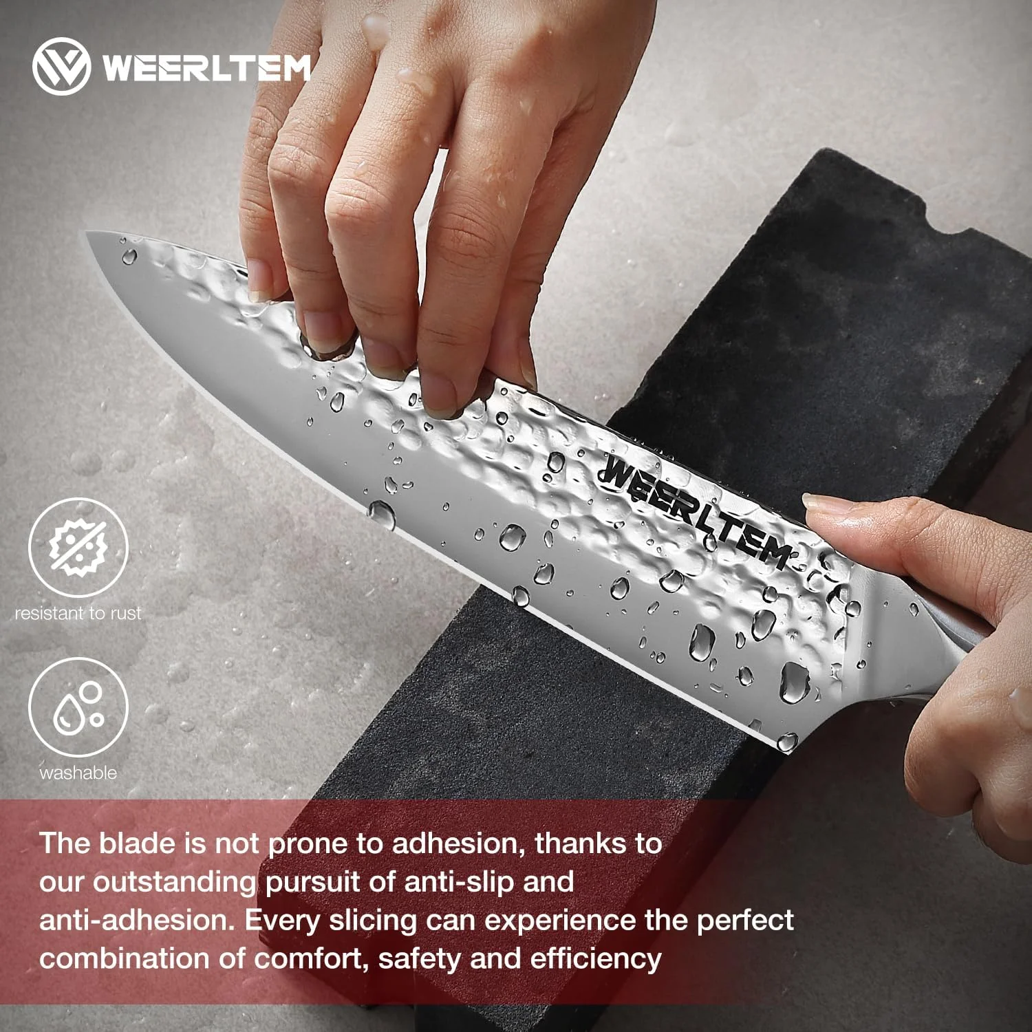 چاقوی آشپز، چاقوی حرفه ای دست ساز 8 اینچی، چاقوی آشپزخانه ژاپنی فولاد ضد زنگ کربنی بسیار تیز با دسته میکارتا مشکی و جعبه هدیه. چاقوی آشپز، چاقوی حرفه ای دست ساز 8 اینچی، چاقوی آشپزخانه ژاپنی فولاد ضد زنگ کربنی بسیار تیز با دسته میکارتا مشکی و جعبه هدیه.