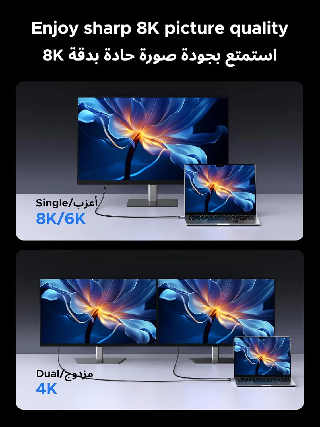 کابل USB C یوگرین 240W نسل 3، 40Gbps USB 4.0، خروجی تصویر 8K/4K 60Hz، کابل داده Type C با شارژ سریع سازگار با iPhone17/16/15، شیائومی، Galaxy S25/S24 Ultra، MacBook Pro، NVMe SSD، Switch، 1 متر کابل USB C یوگرین 240W نسل 3، 40Gbps USB 4.0، خروجی تصویر 8K/4K 60Hz، کابل داده Type C با شارژ سریع سازگار با iPhone17/16/15، شیائومی، Galaxy S25/S24 Ultra، MacBook Pro، NVMe SSD، Switch، 1 متر