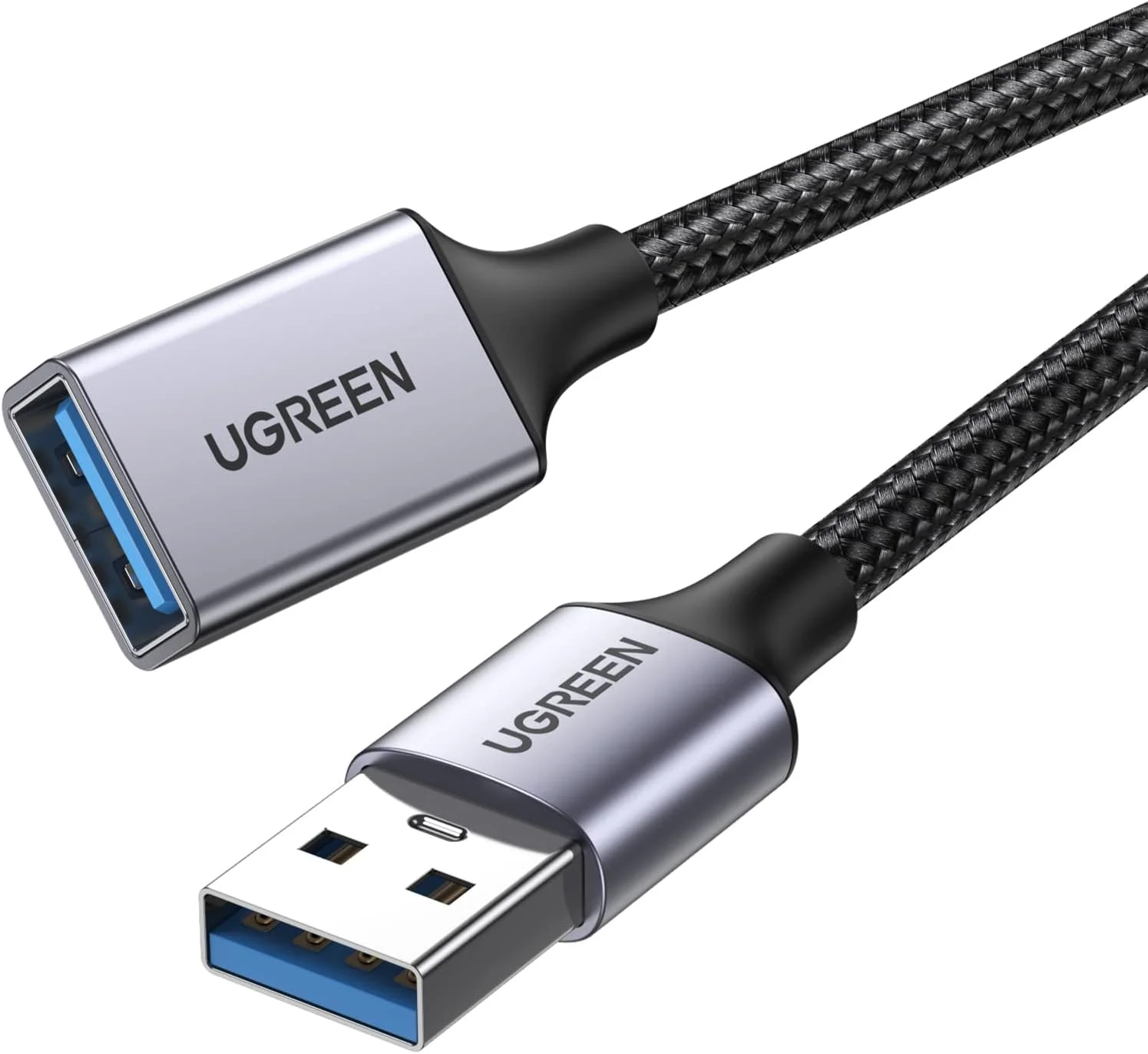 کابل افزایش طول یوگرین 1 متری USB A نر به ماده، کابل افزایش طول USB 3.0 با سرعت انتقال داده 5 گیگابیت بر ثانیه، سازگار با وب کم، تلفن، هاب، ماوس، کیبورد، هارد درایو، هدست و فلش درایو کابل افزایش طول یوگرین 1 متری USB A نر به ماده، کابل افزایش طول USB 3.0 با سرعت انتقال داده 5 گیگابیت بر ثانیه، سازگار با وب کم، تلفن، هاب، ماوس، کیبورد، هارد درایو، هدست و فلش درایو