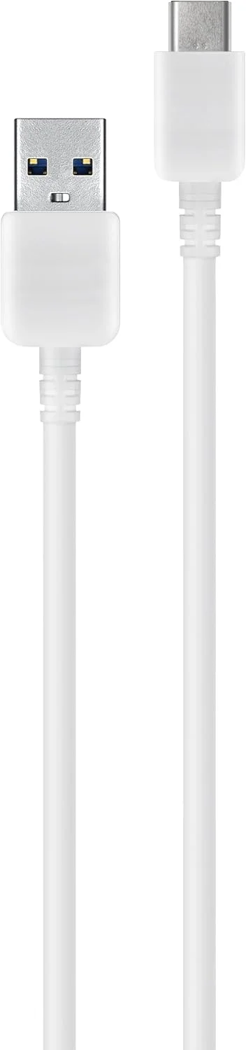 کابل انتقال داده USB-C به USB-A سامسونگ مدل EP-DN930CWEGUS، طول 1 متر، بسته بندی خرده فروشی، سفید