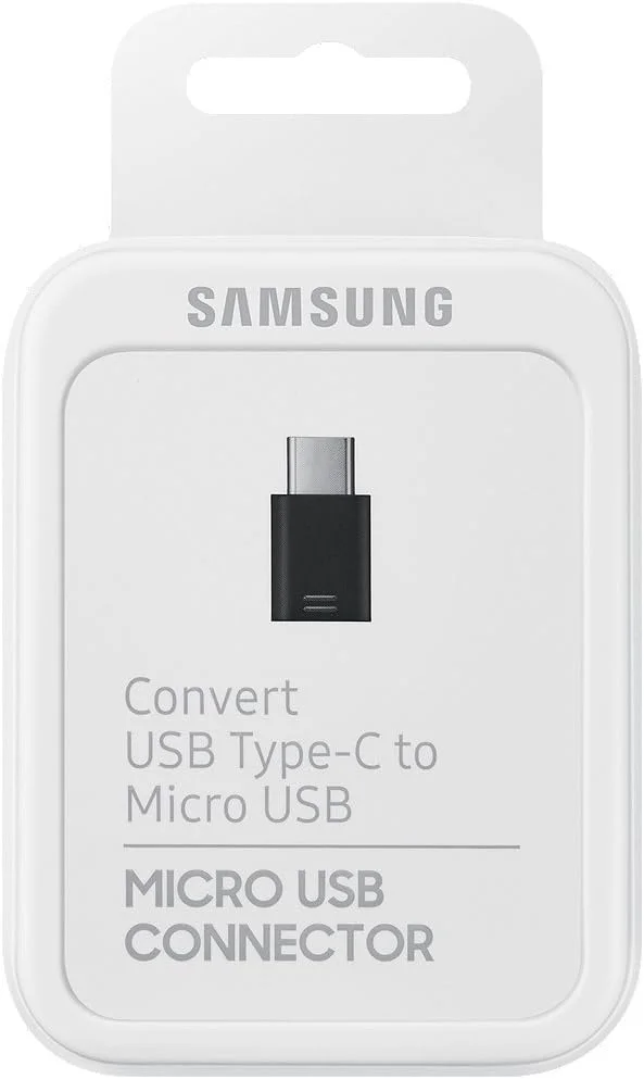 تبدیل سامسونگ USB-C به Micro USB، مدل EE-GN930، مشکی - مناسب برای GALAXY A3 A320F، GALAXY A5 A520F، GALAXY S8 G950F، GALAXY S8+ G955F، GALAXY Tab S3 T820، GALAXY Tab S3 T825 LTE /4G