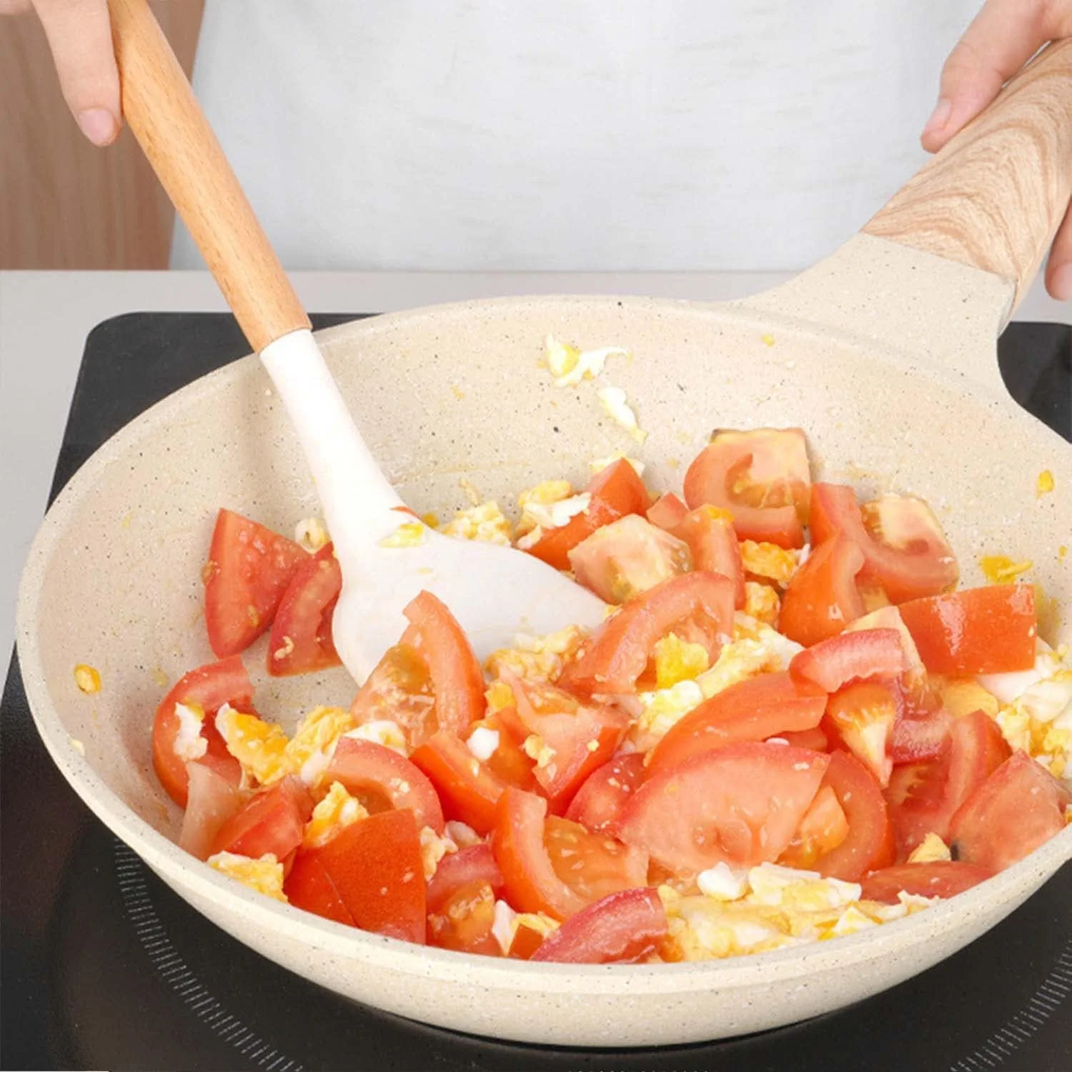 ست 12 تکه ظروف آشپزخانه سیلیکونی، مقاوم در برابر حرارت، بدون BPA، ست ابزار آشپزی (خاکستری روشن) ست 12 تکه ظروف آشپزخانه سیلیکونی، مقاوم در برابر حرارت، بدون BPA، ست ابزار آشپزی (خاکستری روشن)