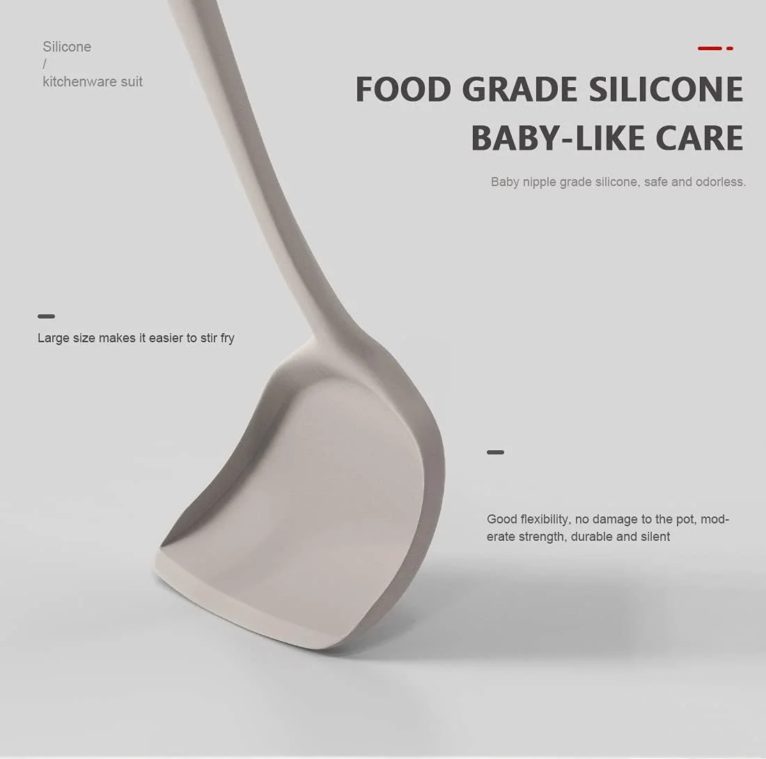 ست لوازم آشپزی سیلیکونی AOTHOD - لوازم آشپزی مقاوم در برابر حرارت تا 230 درجه سانتیگراد، شامل کفگیر، انبر، لیسک، قاشق، برس، همزن، ست ابزار و وسایل آشپزخانه برای ظروف نچسب، قابل شستشو در ماشین ظرفشویی (بدون BPA) ست لوازم آشپزی سیلیکونی AOTHOD - لوازم آشپزی مقاوم در برابر حرارت تا 230 درجه سانتیگراد، شامل کفگیر، انبر، لیسک، قاشق، برس، همزن، ست ابزار و وسایل آشپزخانه برای ظروف نچسب، قابل شستشو در ماشین ظرفشویی (بدون BPA)