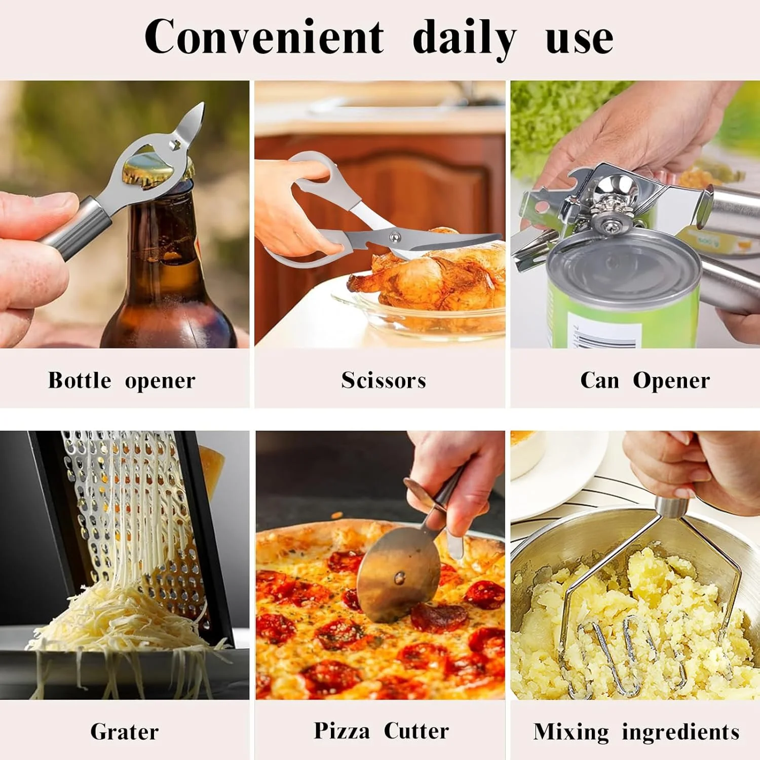 ست لوازم آشپزی آشپزخانه آرکئوپتریکس، 46 تکه سیلیکونی نچسب شامل کفگیر و ملاقه با پایه نگهدارنده، دسته چوبی مقاوم در برابر حرارت (خاکی) ست لوازم آشپزی آشپزخانه آرکئوپتریکس، 46 تکه سیلیکونی نچسب شامل کفگیر و ملاقه با پایه نگهدارنده، دسته چوبی مقاوم در برابر حرارت (خاکی)