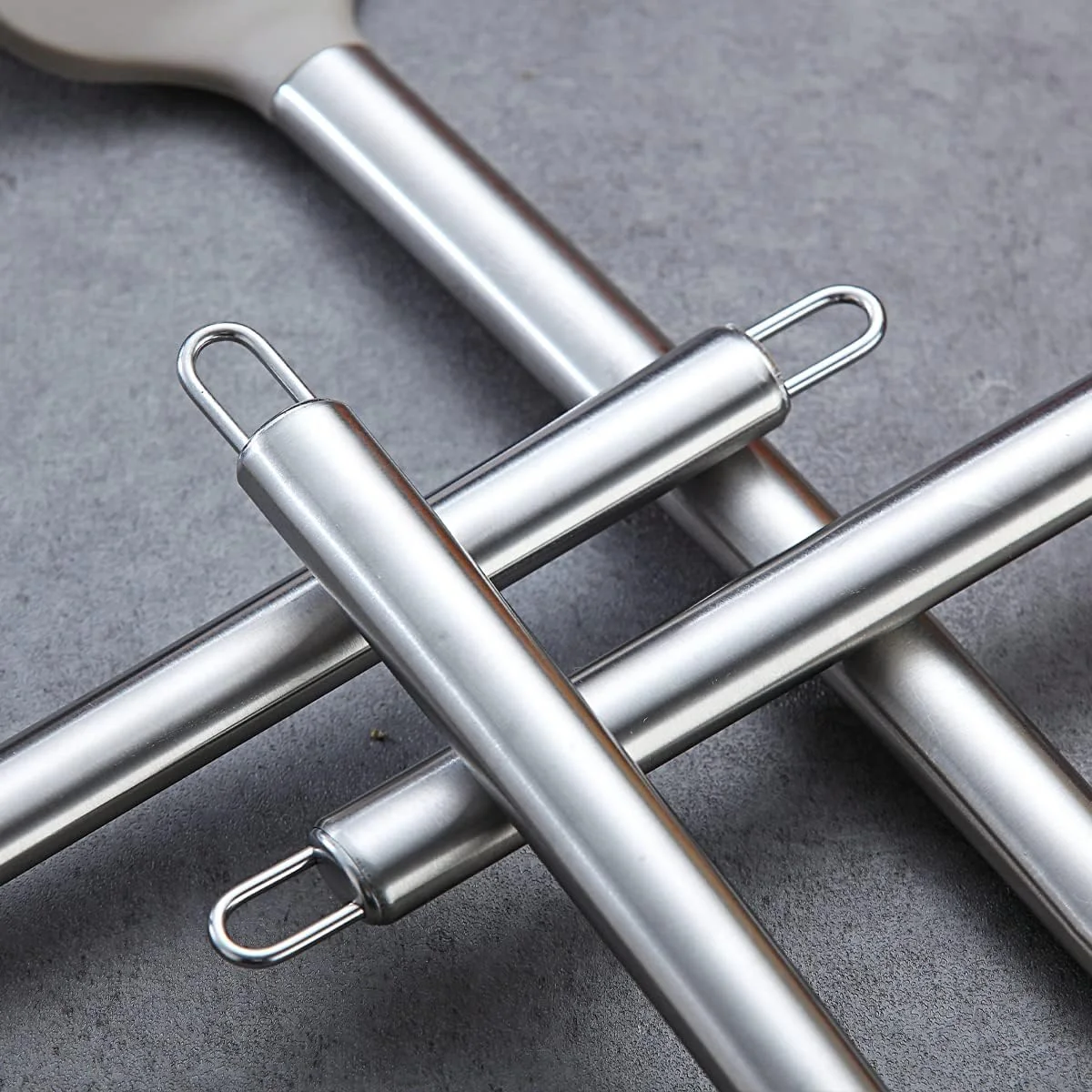 ست لوازم آشپزخانه برگلندر 38 تکه، ست لوازم آشپزی سیلیکونی نچسب، ست ابزار آشپزخانه، ست قاشق و کفگیر با نگهدارنده استیل ضد زنگ محکم، قابل شستشو در ماشین ظرفشویی