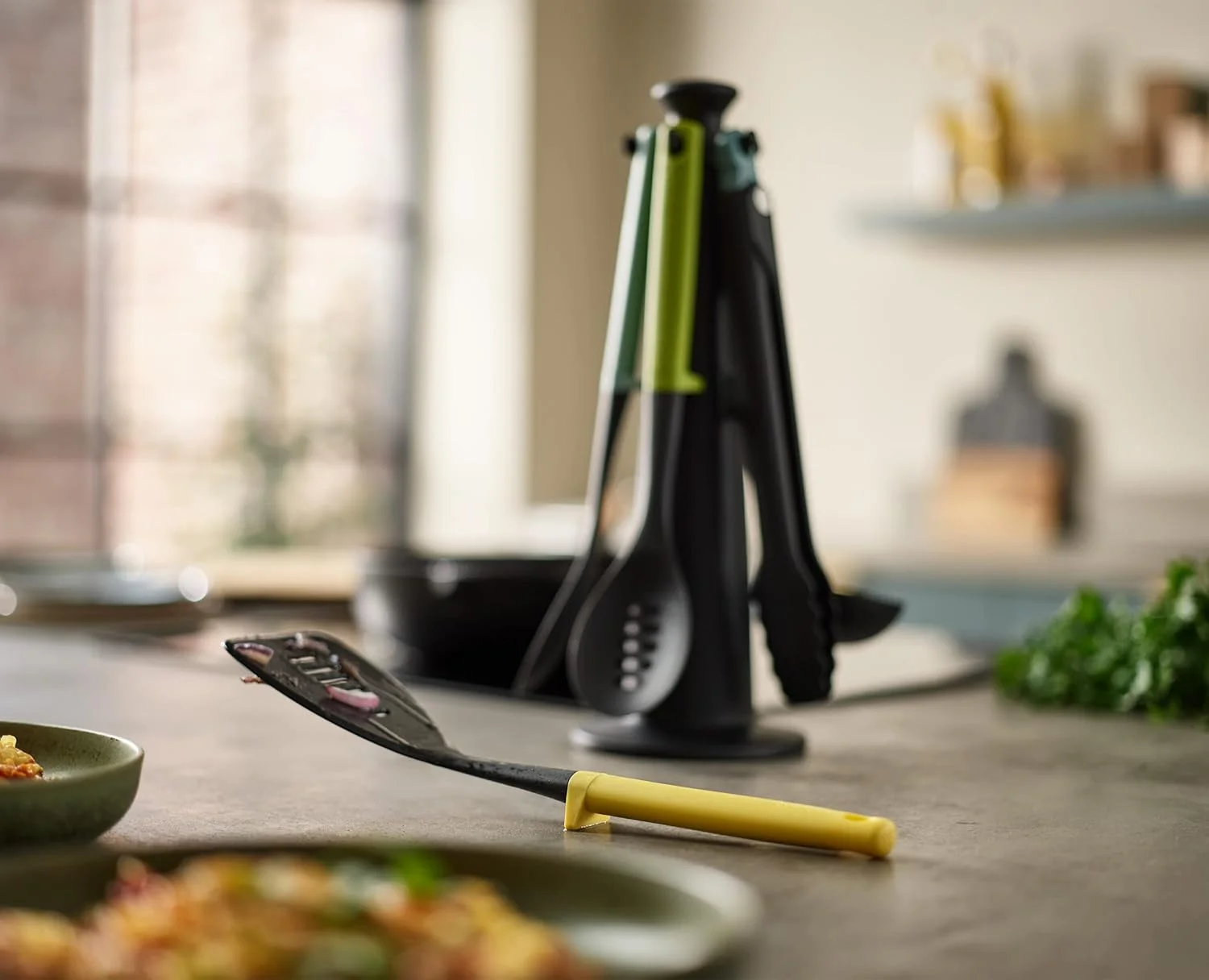 ست ابزار آشپزی 5 تکه جوزف جوزف مدل Duo Elevate Carousel، رنگ اوپال ست ابزار آشپزی 5 تکه جوزف جوزف مدل Duo Elevate Carousel، رنگ اوپال