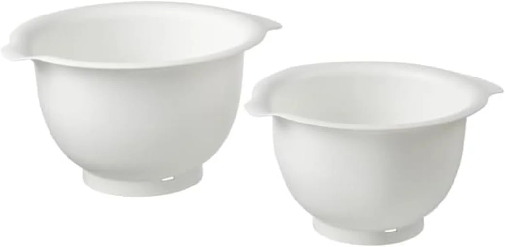 کاسه مخلوط کن، ست 2 عددی، سفید - لوازم جانبی ابزار آشپزخانه، کاسه پخت و پز و نگهداری کاسه مخلوط کن، ست 2 عددی، سفید - لوازم جانبی ابزار آشپزخانه، کاسه پخت و پز و نگهداری