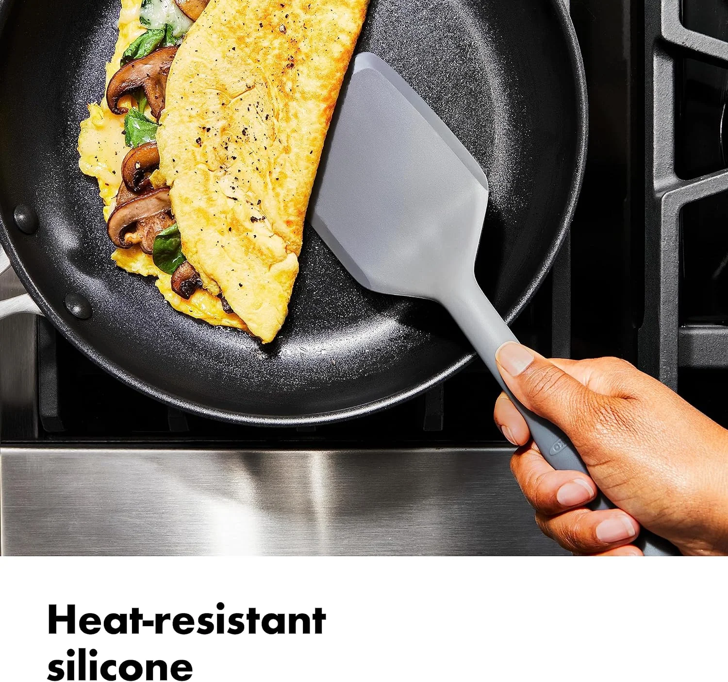 مجموعه 20 تکه لوازم ضروری آشپزخانه OXO Good Grips، نقره ای