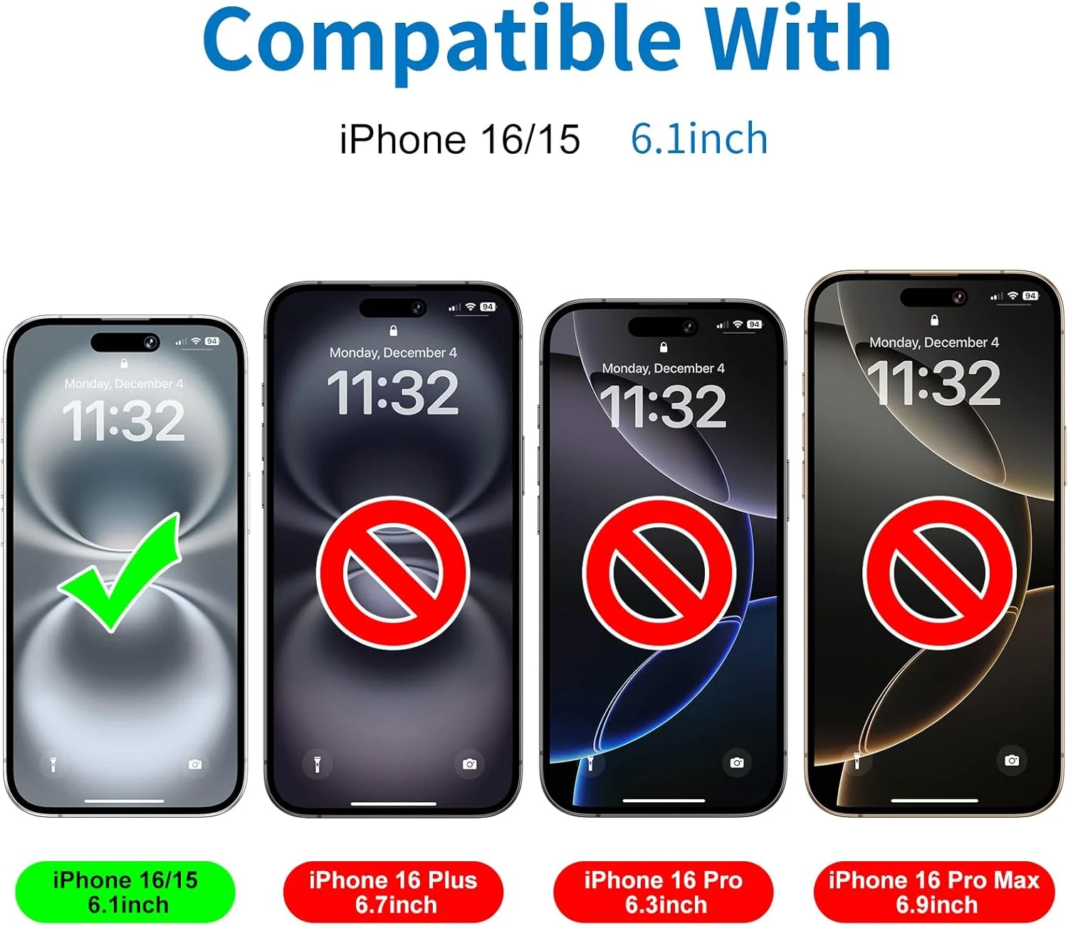 محافظ صفحه نمایش مات Mothca برای آیفون 16 / آیفون 15 شیشه حرارت دیده 2.5D فیلم محافظ صفحه نمایش ضد تابش نور ضد اثر انگشت (بسته 1 عددی) محافظ صفحه نمایش مات Mothca برای آیفون 16 / آیفون 15 شیشه حرارت دیده 2.5D فیلم محافظ صفحه نمایش ضد تابش نور ضد اثر انگشت (بسته 1 عددی)