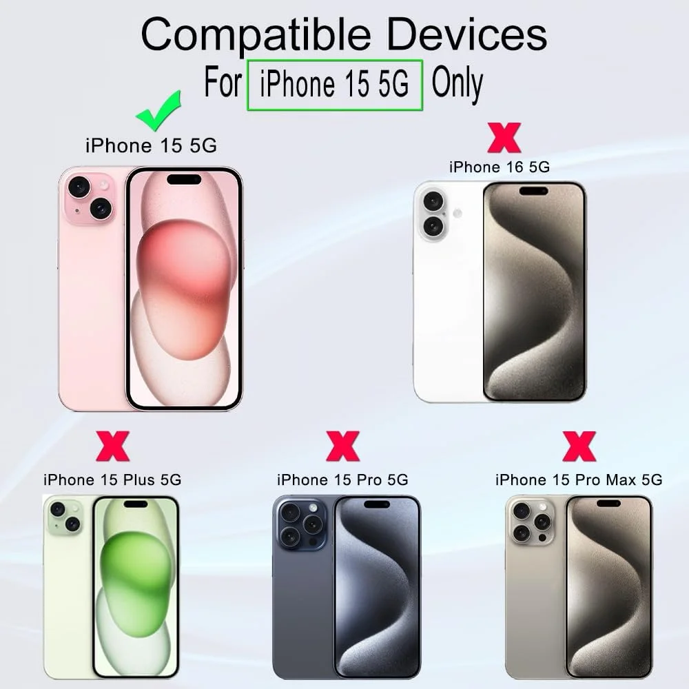 محافظ صفحه نمایش 2 عددی Ibywind سازگار با Apple iPhone 15 5G 6.1 اینچ، شیشه حرارت دیده با سختی 9H، همراه با 1 عدد محافظ لنز دوربین، 1 عدد فیلم فیبر کربن پشت، نصب آسان، محافظت در برابر ضربه محافظ صفحه نمایش 2 عددی Ibywind سازگار با Apple iPhone 15 5G 6.1 اینچ، شیشه حرارت دیده با سختی 9H، همراه با 1 عدد محافظ لنز دوربین، 1 عدد فیلم فیبر کربن پشت، نصب آسان، محافظت در برابر ضربه