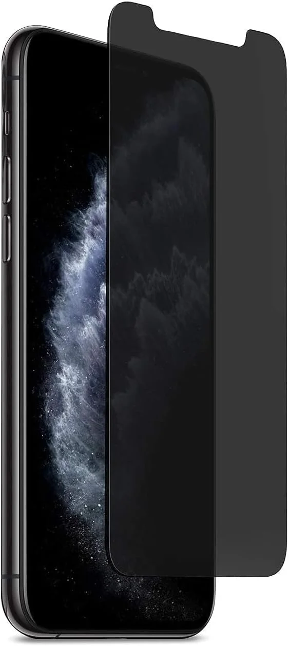 محافظ صفحه نمایش حریم خصوصی آیفون 11 / آیفون XR، [سازگار با قاب] [فوق العاده شفاف] ضد جاسوسی سختی 9H شیشه حرارت دیده برای اپل آیفون XR آیفون 11