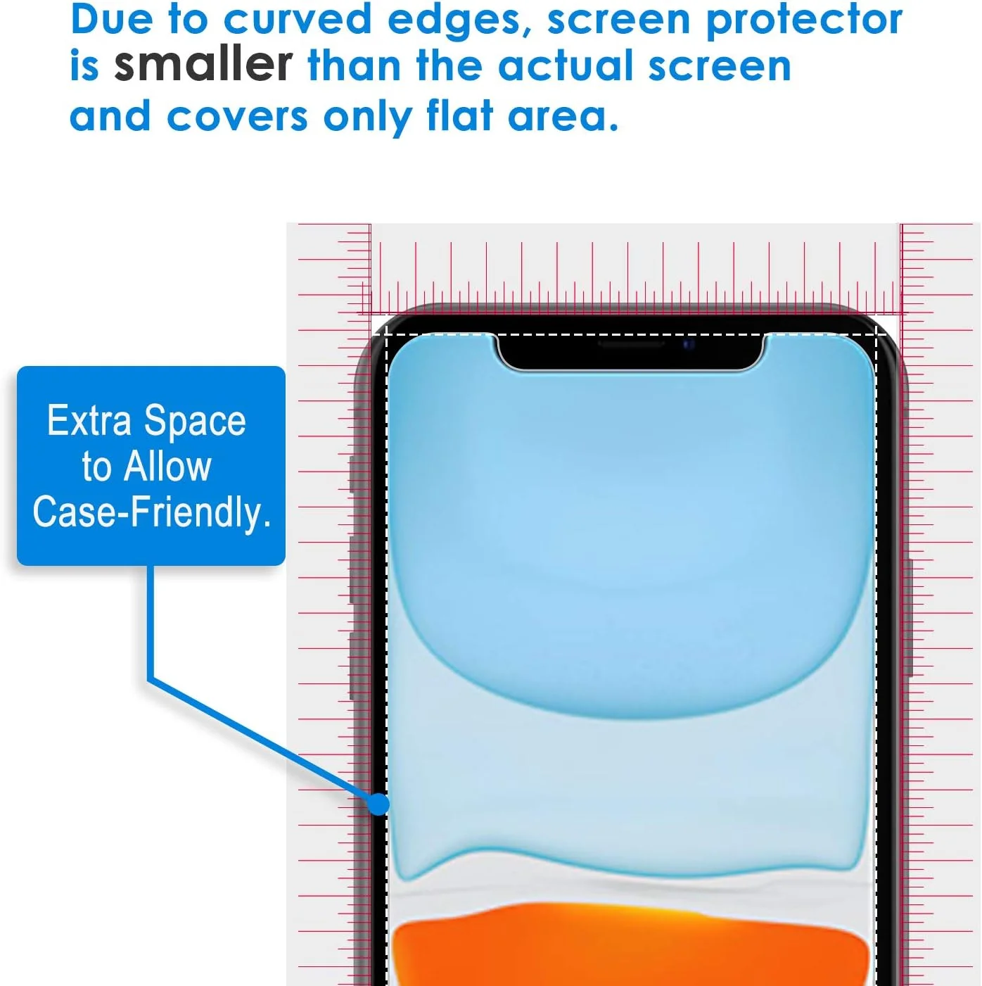 محافظ صفحه نمایش JETech برای آیفون 11 و آیفون XR 6.1 اینچی، فیلم شیشه ای حرارت دیده، بسته 2 عددی محافظ صفحه نمایش JETech برای آیفون 11 و آیفون XR 6.1 اینچی، فیلم شیشه ای حرارت دیده، بسته 2 عددی