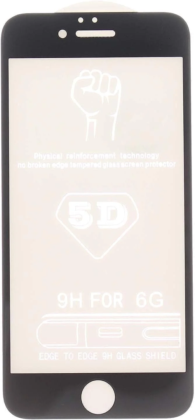 محافظ صفحه نمایش شیشه ای حرارت دیده 5D برای آیفون 6 اپل محافظ صفحه نمایش شیشه ای حرارت دیده 5D برای آیفون 6 اپل