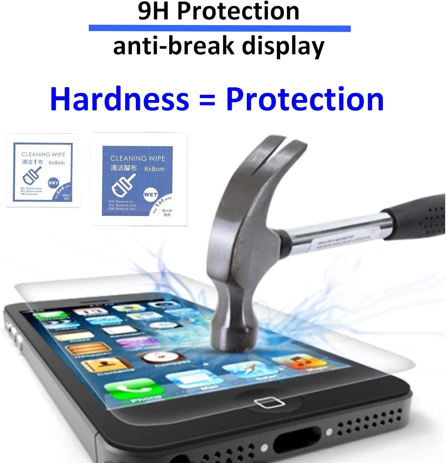 محافظ صفحه نمایش شیشه ای حرارت دیده برای گوشی اپل آیفون 14 پرو "9H" محافظ صفحه نمایش شیشه ای حرارت دیده برای گوشی اپل آیفون 14 پرو "9H"