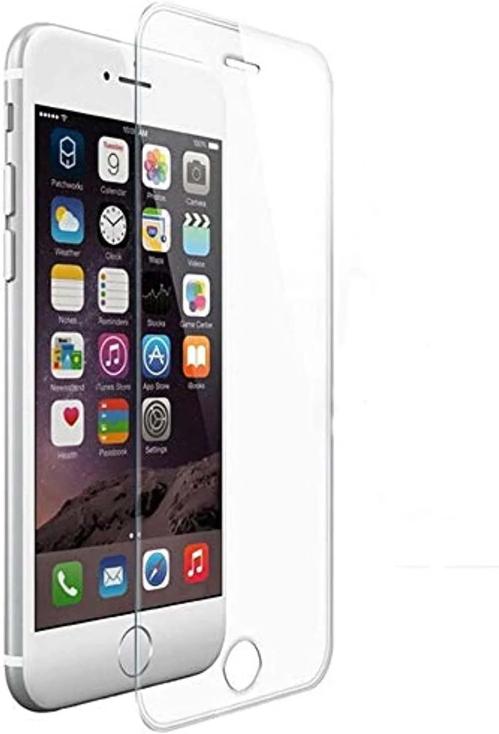 محافظ صفحه نمایش شیشه ای حرارت دیده شفاف HD برای آیفون 6 / 6S محافظ صفحه نمایش شیشه ای حرارت دیده شفاف HD برای آیفون 6 / 6S