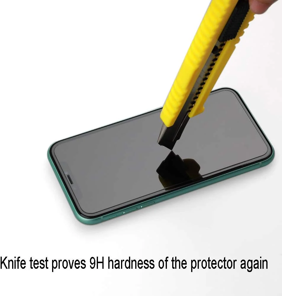 محافظ صفحه نمایش شیشه ای حرارت دیده با سختی 9H برای آیفون 11/XR سایز 6.1 اینچ، 2 عدد به همراه 2 عدد محافظ پشت گوشی فیبر کربنی، نصب آسان محافظ صفحه نمایش شیشه ای حرارت دیده با سختی 9H برای آیفون 11/XR سایز 6.1 اینچ، 2 عدد به همراه 2 عدد محافظ پشت گوشی فیبر کربنی، نصب آسان