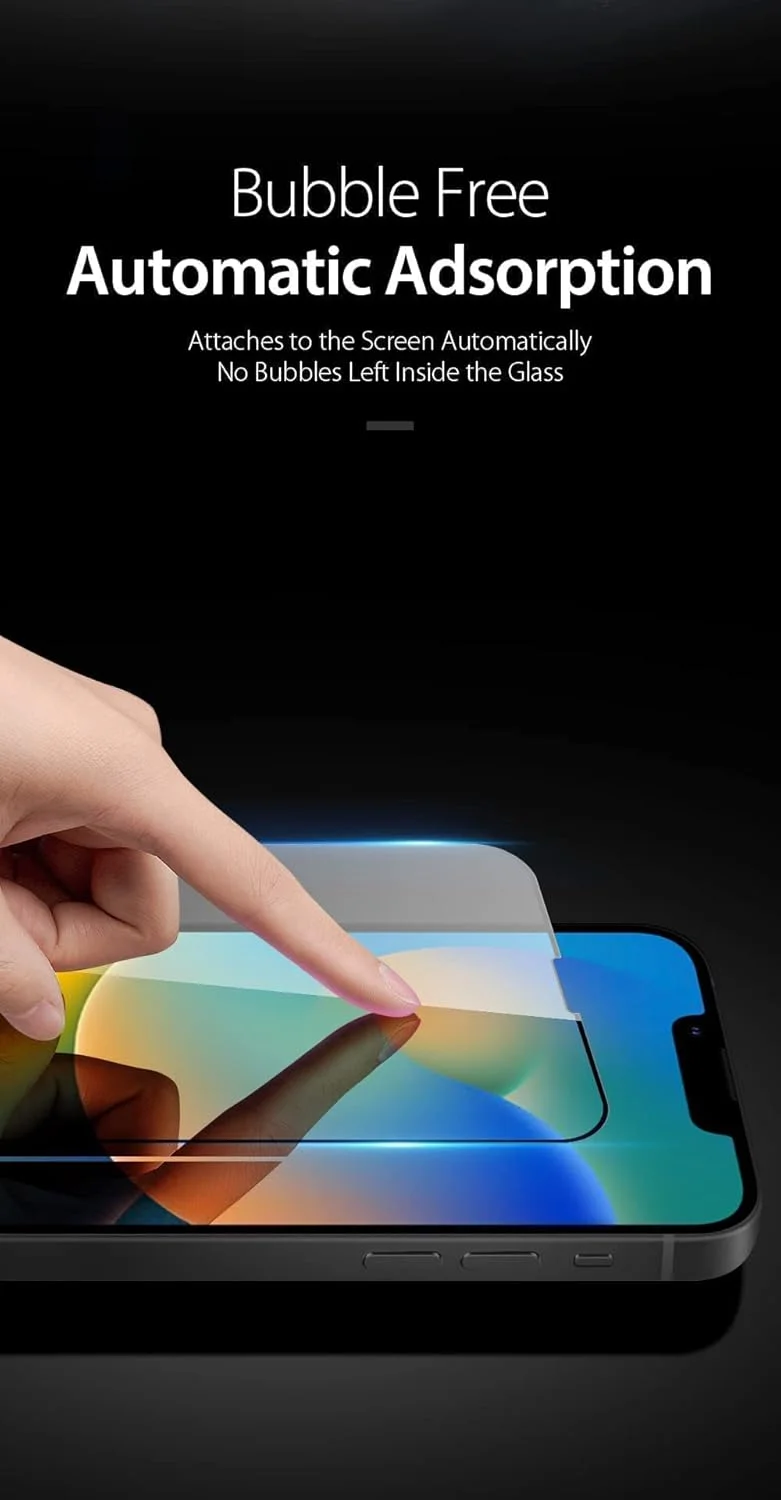 محافظ صفحه نمایش شیشه ای حرارت دیده لبه به لبه با چسب کامل EMODIL برای آیفون 14 / آیفون 13 / آیفون 13 پرو (آیفون 14/13/13 پرو) محافظ صفحه نمایش شیشه ای حرارت دیده لبه به لبه با چسب کامل EMODIL برای آیفون 14 / آیفون 13 / آیفون 13 پرو (آیفون 14/13/13 پرو)