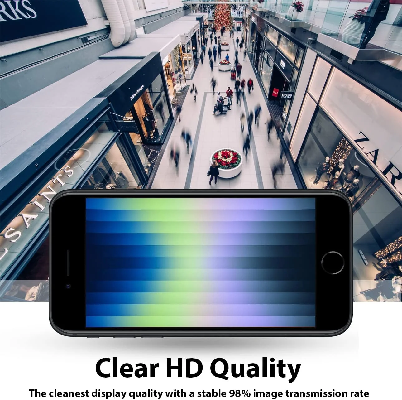 محافظ صفحه نمایش الحتروشی سازگار با Apple iPhone SE (2022) - [نسل سوم] شیشه حرارت دیده [ضد انعکاس نور] [پوشش کامل HD] [نصب آسان] [سختی 9H] [حساس به لمس]