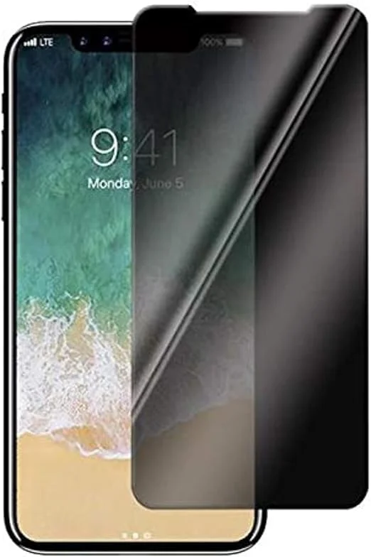 محافظ صفحه نمایش شیشه ای حرارت دیده حریم خصوصی ضد جاسوسی 2 عددی آیفون XS MAX 6.5 اینچ محافظ صفحه نمایش شیشه ای حرارت دیده حریم خصوصی ضد جاسوسی 2 عددی آیفون XS MAX 6.5 اینچ