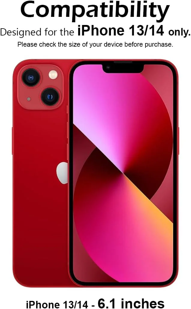 محافظ صفحه نمایش حریم خصوصی برای آیفون 13/14 اپل، سختی 9H، فیلم شیشه ای حرارت دیده ضد جاسوسی [محافظت 100% از حریم خصوصی]، نصب آسان بدون حباب، پوشش کامل و ضد خش