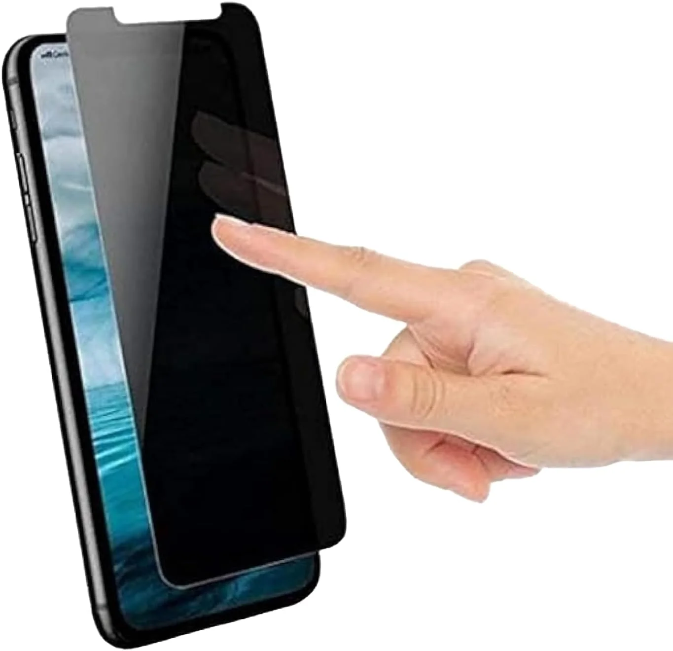 محافظ صفحه نمایش شیشه ای حرارت دیده حریم خصوصی ضد جاسوسی 2 عددی آیفون XS MAX 6.5 اینچ محافظ صفحه نمایش شیشه ای حرارت دیده حریم خصوصی ضد جاسوسی 2 عددی آیفون XS MAX 6.5 اینچ