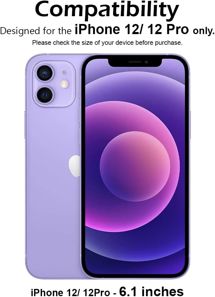 محافظ صفحه نمایش حریم خصوصی گجت شیلد برای اپل آیفون 12/12 پرو، سختی 9H، فیلم شیشه ای حرارت دیده ضد جاسوسی [محافظت 100٪ حریم خصوصی]، نصب آسان بدون حباب، پوشش کامل و ضد خش