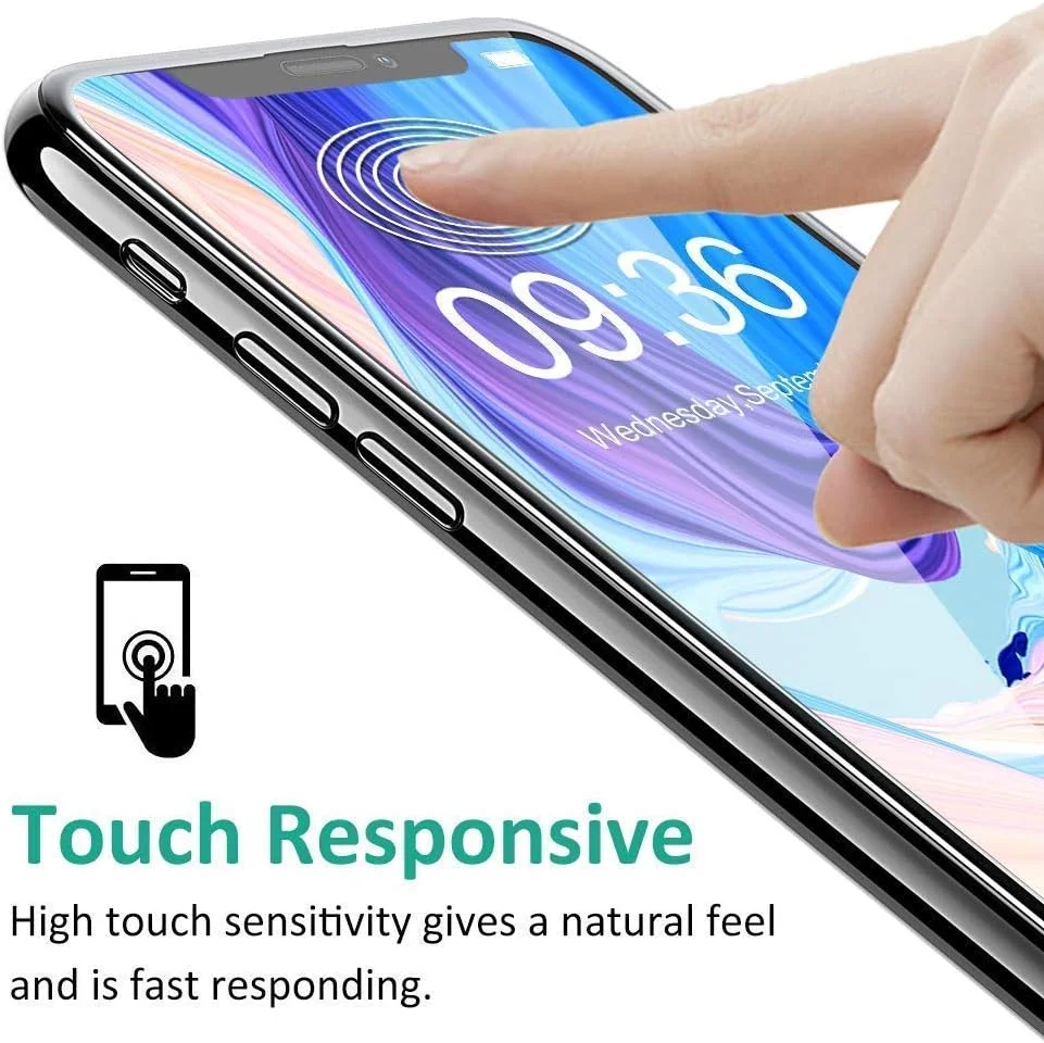 محافظ صفحه نمایش شیشه ای چسب کامل لبه به لبه برای اپل آیفون 11/11 پرو / 11 پرو مکس (مشکی) توسط Nice.Store.UAE (آیفون 11 (6.1 اینچ)) محافظ صفحه نمایش شیشه ای چسب کامل لبه به لبه برای اپل آیفون 11/11 پرو / 11 پرو مکس (مشکی) توسط Nice.Store.UAE (آیفون 11 (6.1 اینچ))