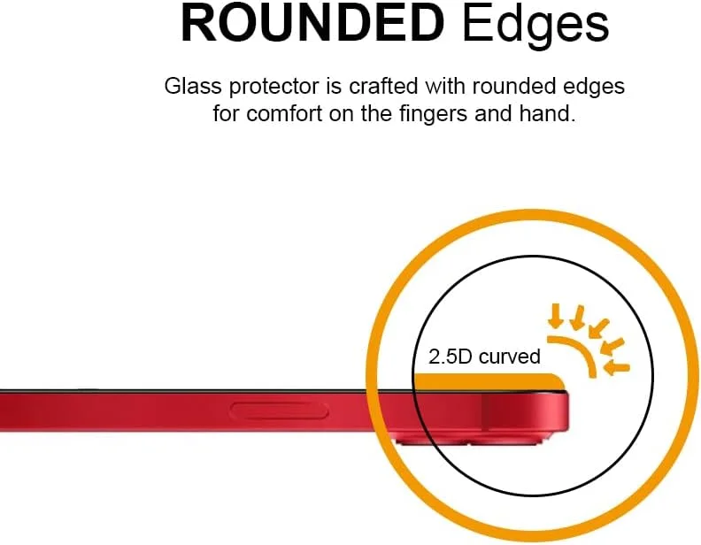 محافظ صفحه نمایش شیشه ای حرارت دیده با سختی 9H برای گوشی اپل آیفون 14 پلاس 6.7 اینچی، نصب آسان بدون حباب، پوشش کامل، ضد خش و حساس به لمس محافظ صفحه نمایش شیشه ای حرارت دیده با سختی 9H برای گوشی اپل آیفون 14 پلاس 6.7 اینچی، نصب آسان بدون حباب، پوشش کامل، ضد خش و حساس به لمس