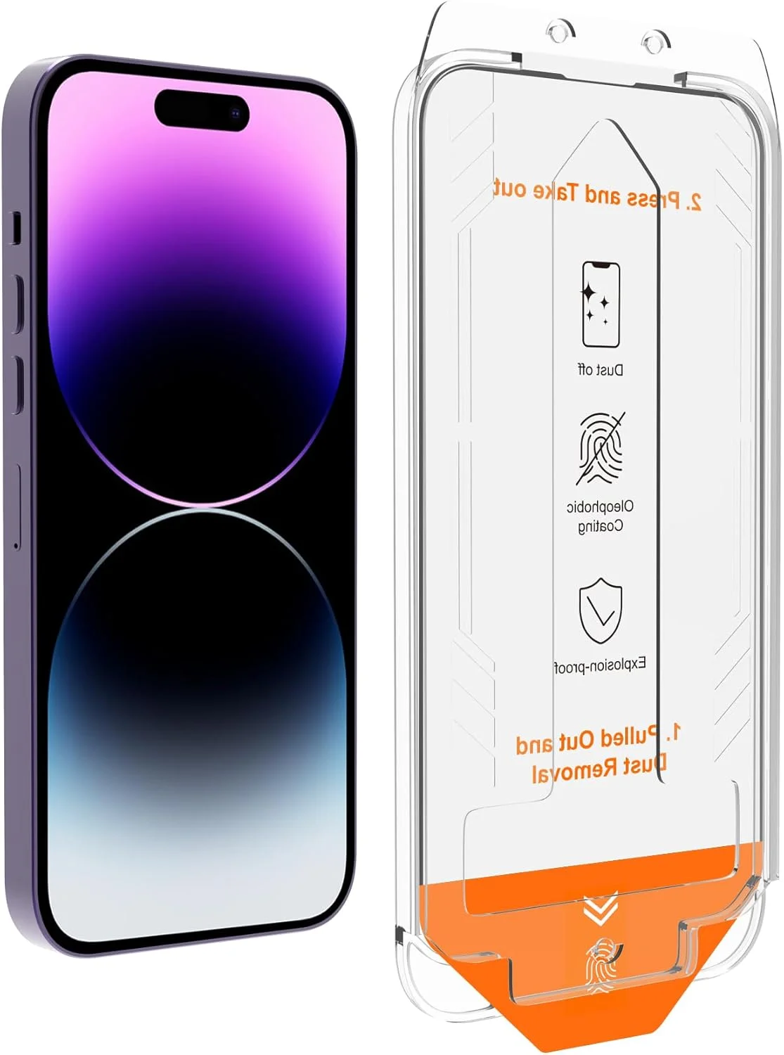 محافظ صفحه نمایش شیشه ای حرارت دیده Glassology با کیت نصب برای Apple iPhone 16، نصب آسان، دوام بالا، شفافیت فوق العاده محافظ صفحه نمایش شیشه ای حرارت دیده Glassology با کیت نصب برای Apple iPhone 16، نصب آسان، دوام بالا، شفافیت فوق العاده