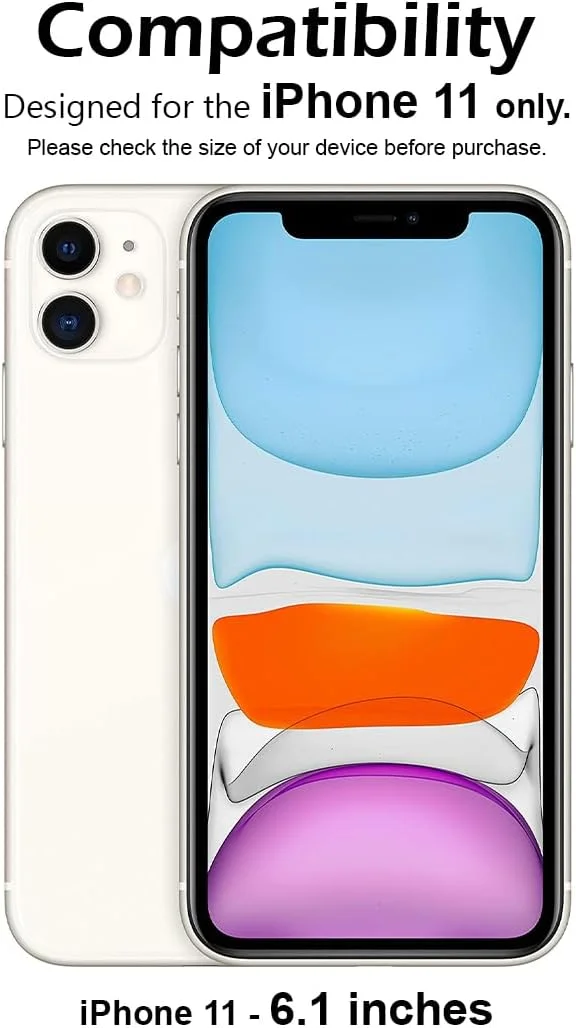 محافظ صفحه نمایش حریم خصوصی گجت شیلد برای اپل آیفون 11، شیشه حرارت دیده با سختی 9H، محافظ ضد جاسوسی [محافظت 100% از حریم خصوصی]، نصب آسان بدون حباب، پوشش کامل و ضد خش