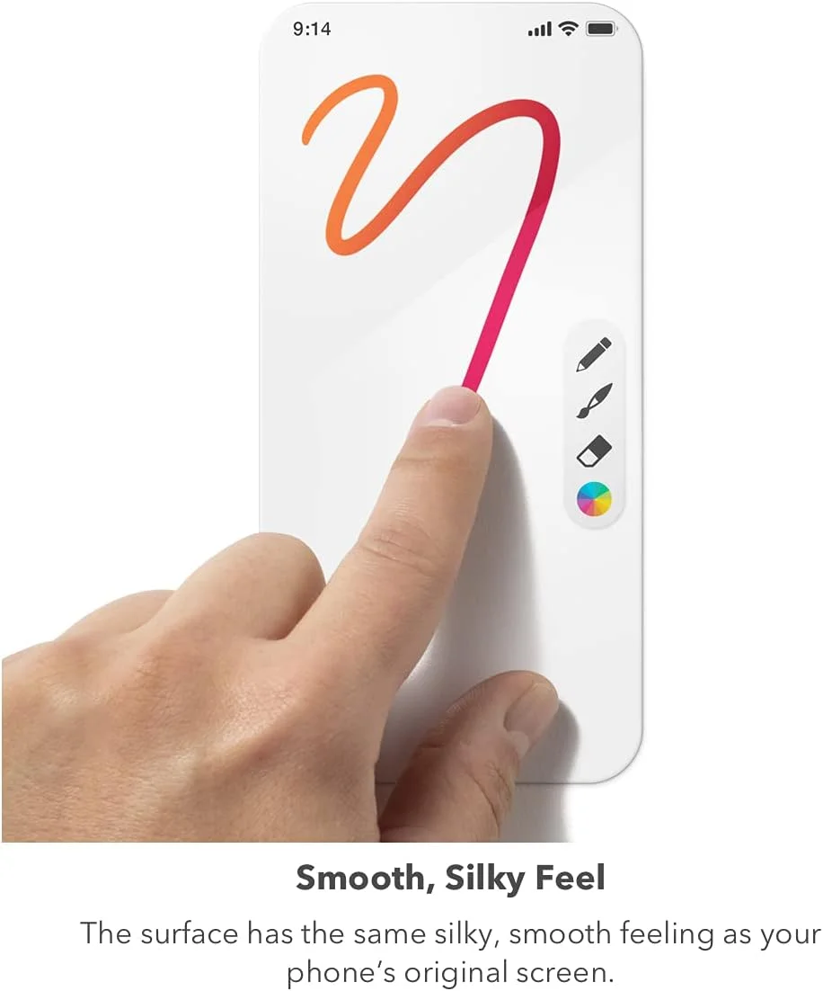 محافظ صفحه نمایش شیشه ای ZAGG InvisibleShield Glass Elite VisionGuard برای Apple iPhone 14/13/ 13 Pro - 5 برابر قوی تر، محافظت از نور آبی، فناوری ضد اثر انگشت، نصب آسان محافظ صفحه نمایش شیشه ای ZAGG InvisibleShield Glass Elite VisionGuard برای Apple iPhone 14/13/ 13 Pro - 5 برابر قوی تر، محافظت از نور آبی، فناوری ضد اثر انگشت، نصب آسان